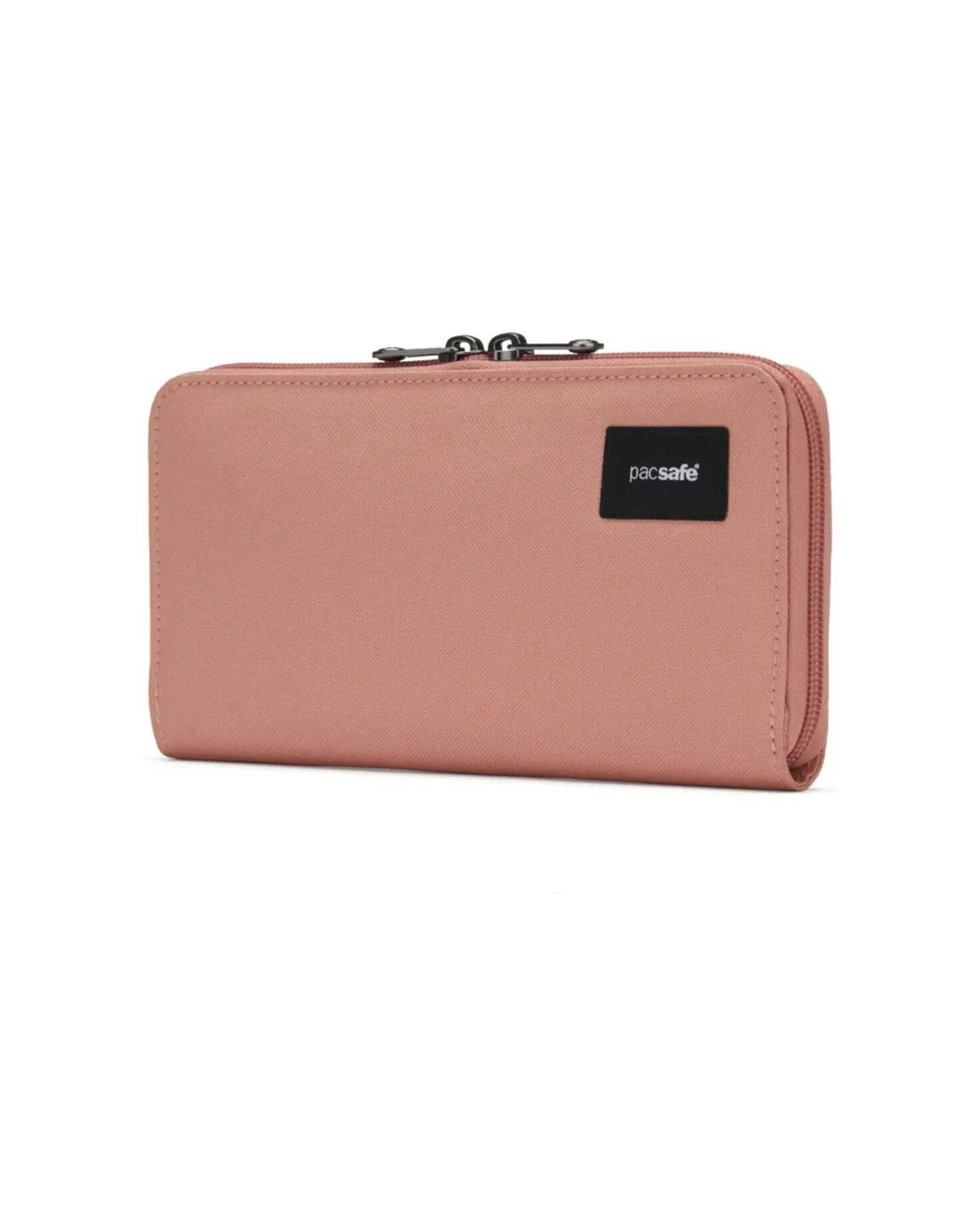 1 Pacsafe RFIDsafe Continental Wallet RFID Blocking Recycled Polyester Rose - Pink, 1 of 7