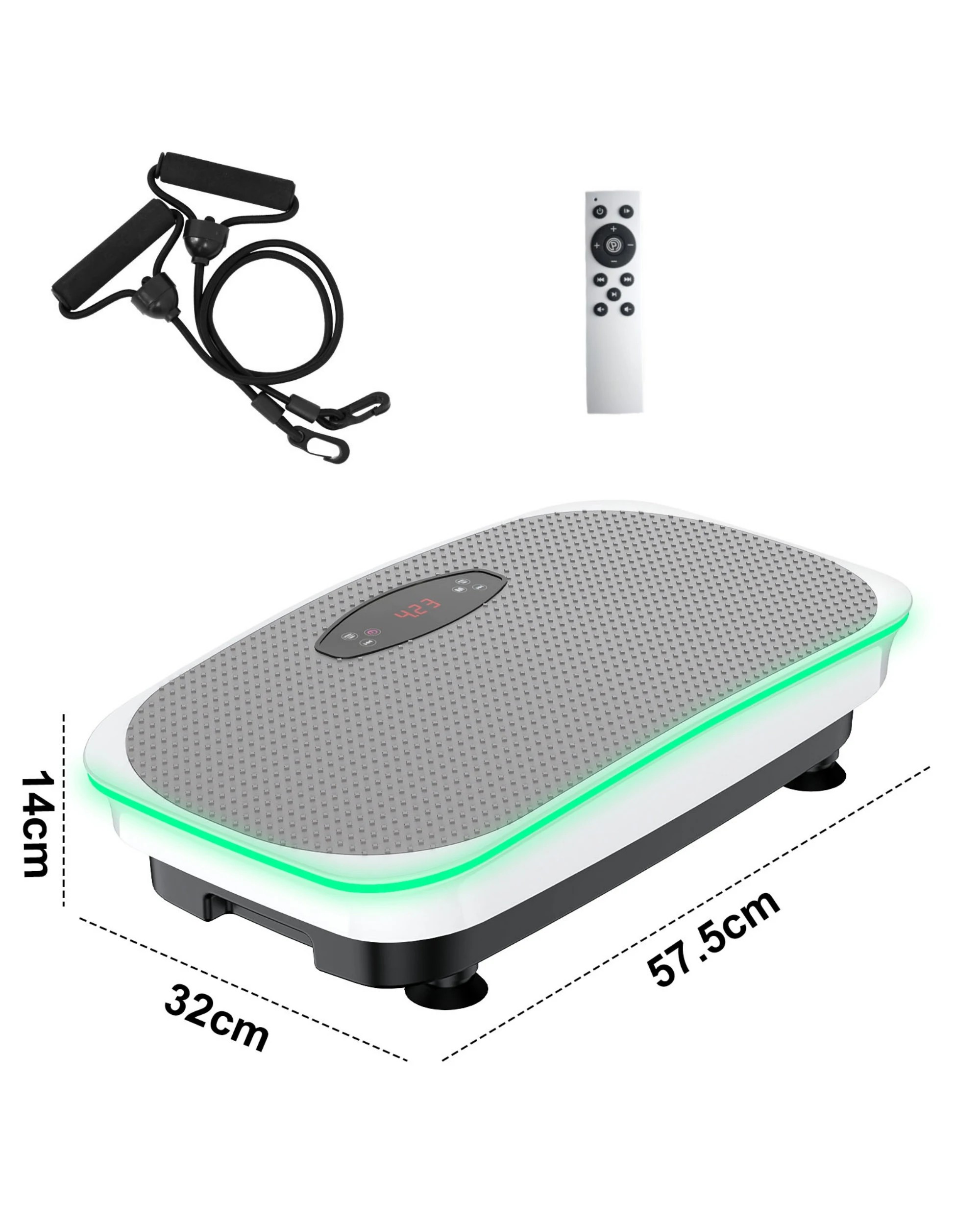 7 Advwin Vibration Plate Exercise Machine with Light, 150KG Capacity, 7 of 7