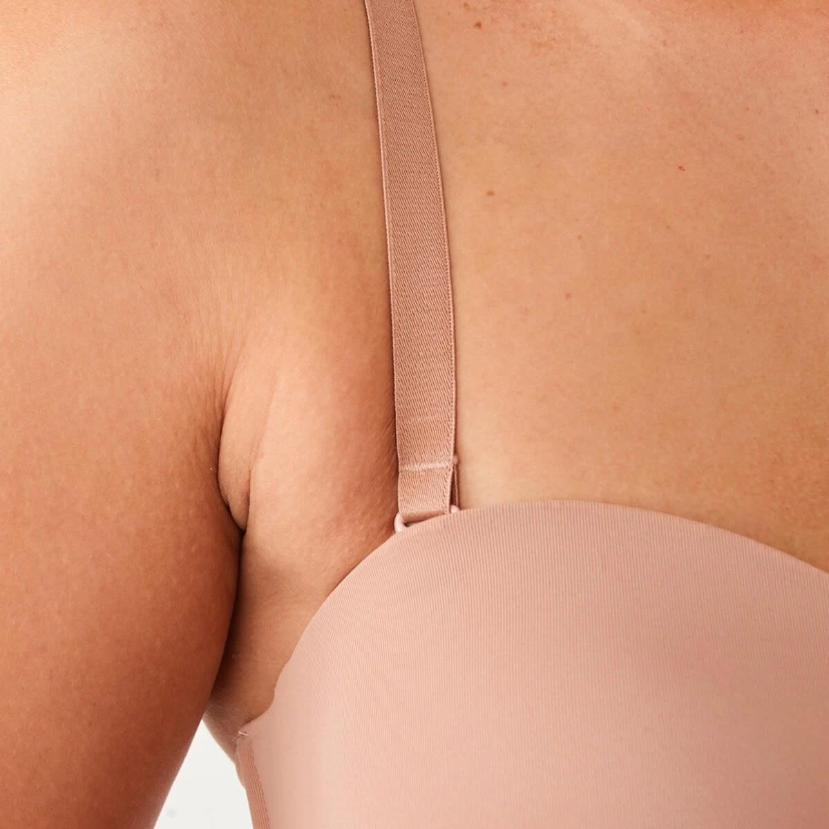 5 Hidden Underwire Strapless Bra MAPLE SYRUP, 5 of 9
