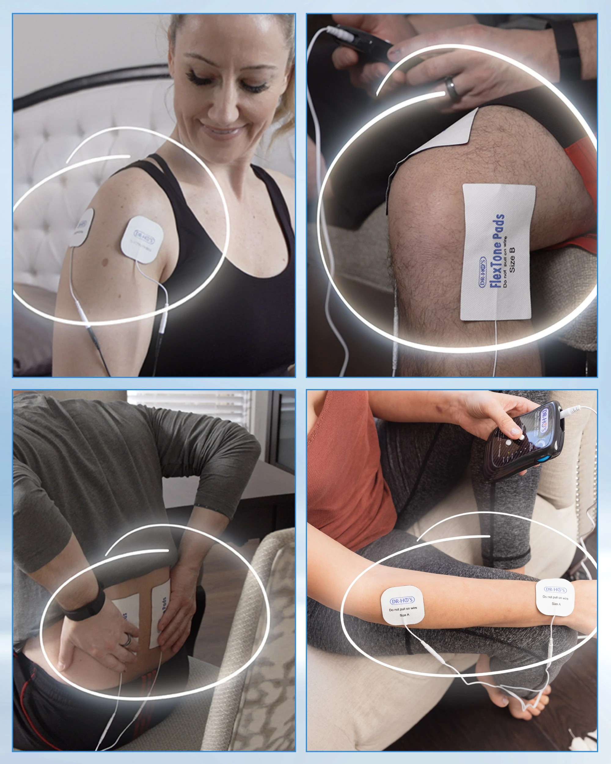 4 Dr Ho's Neck Pain Pro TENS + EMS Massage Device For Neck and Shoulders, 4 of 7