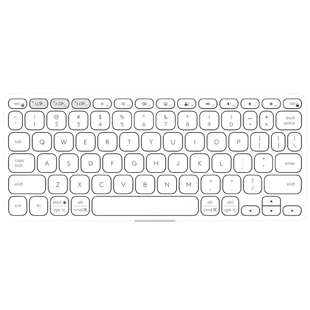 1 Logitech Keys-To-Go 2 Wireless Keyboard Grey, 1 of 10