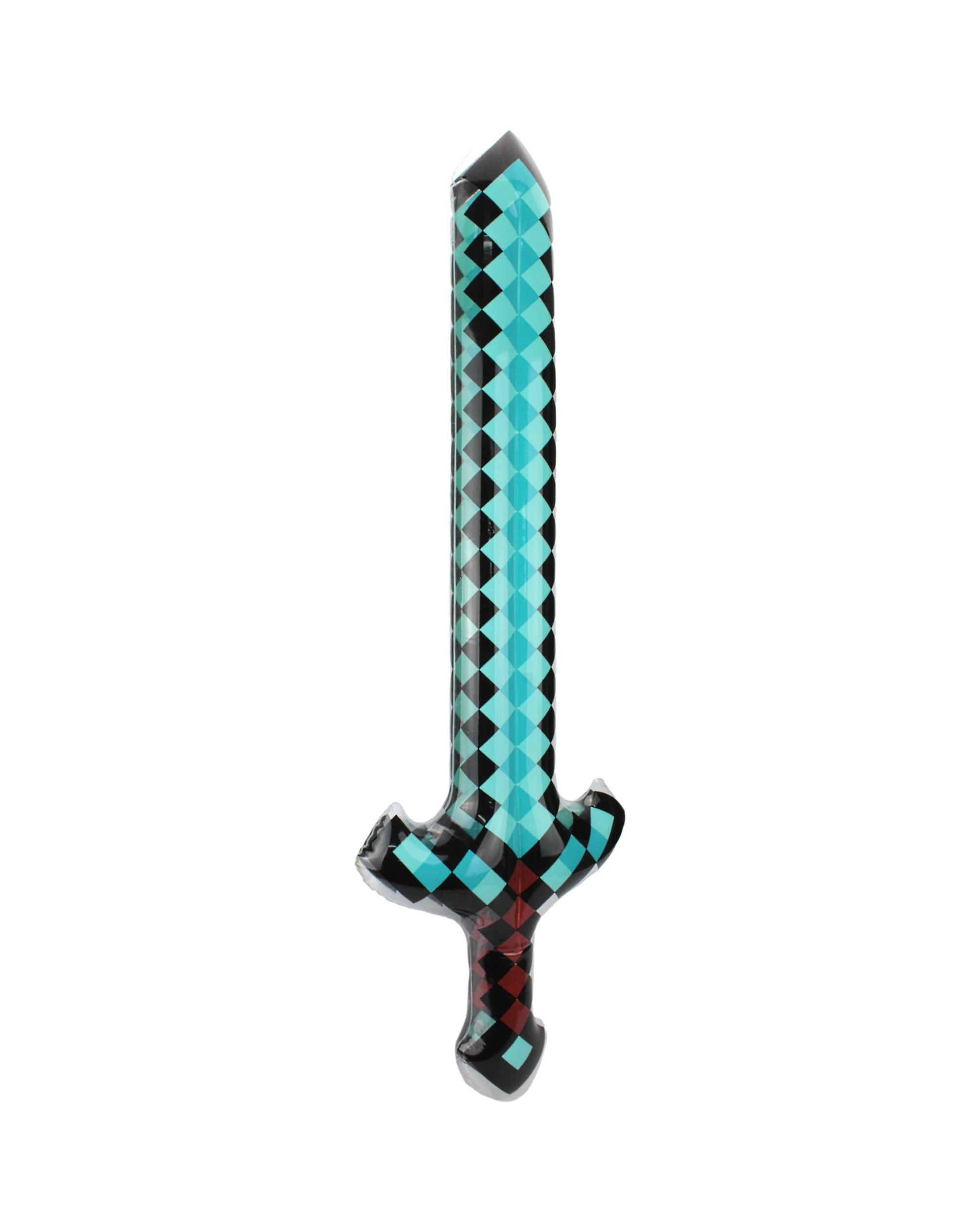 1 Partyrama Pixel Gaming Inflatable Sword 95cm, 1 of 3