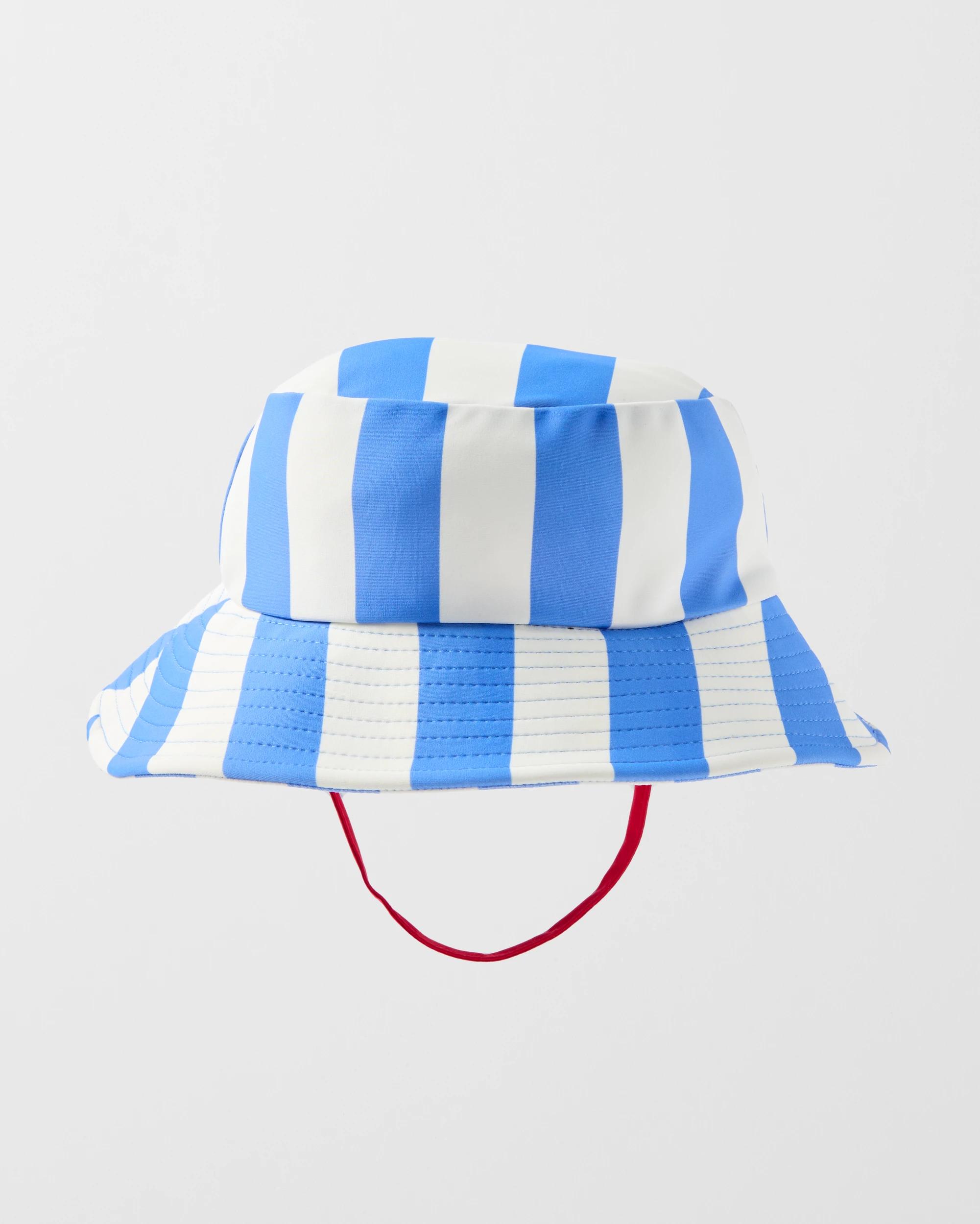 1 Wide Brim Swim Hat Stripes, 1 of 3
