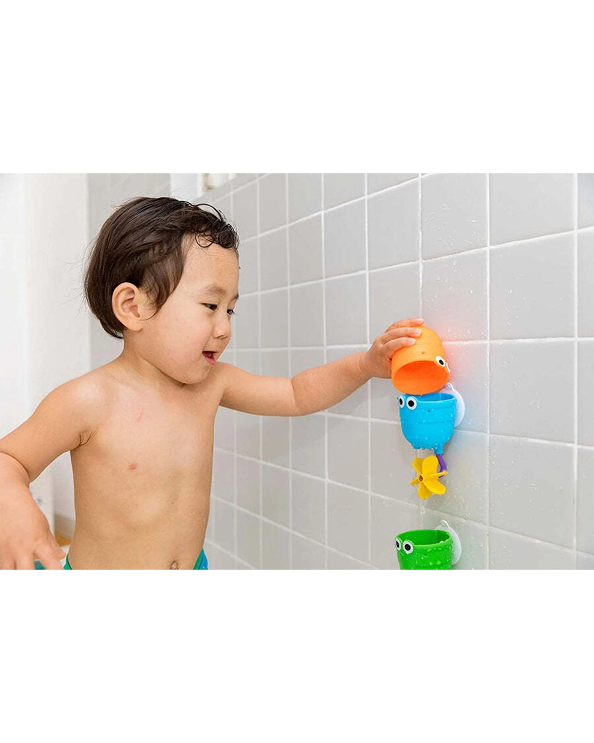 4 Munchkin Falls Baby Toddler Bath Water Cup Toy With Suction Cups 12 Months - Multi, 4 of 7
