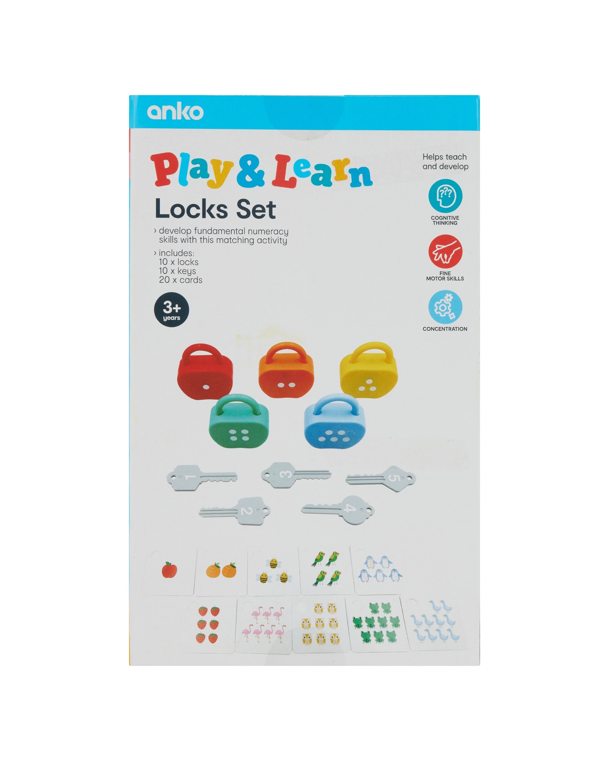5 Play & Learn Locks Set, 5 of 5