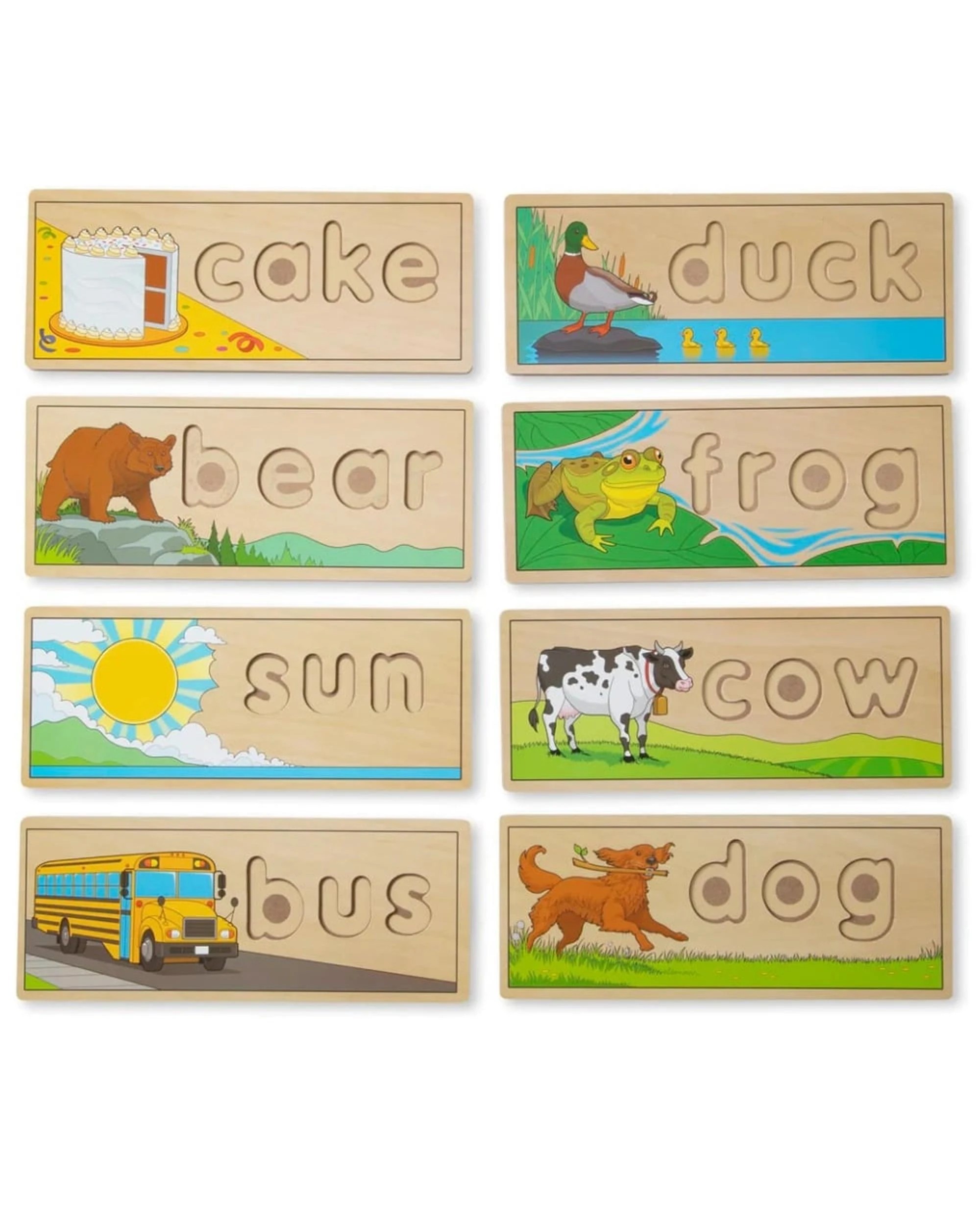 2 Melissa and Doug See and Spell Wooden Learning Toy, 2 of 6