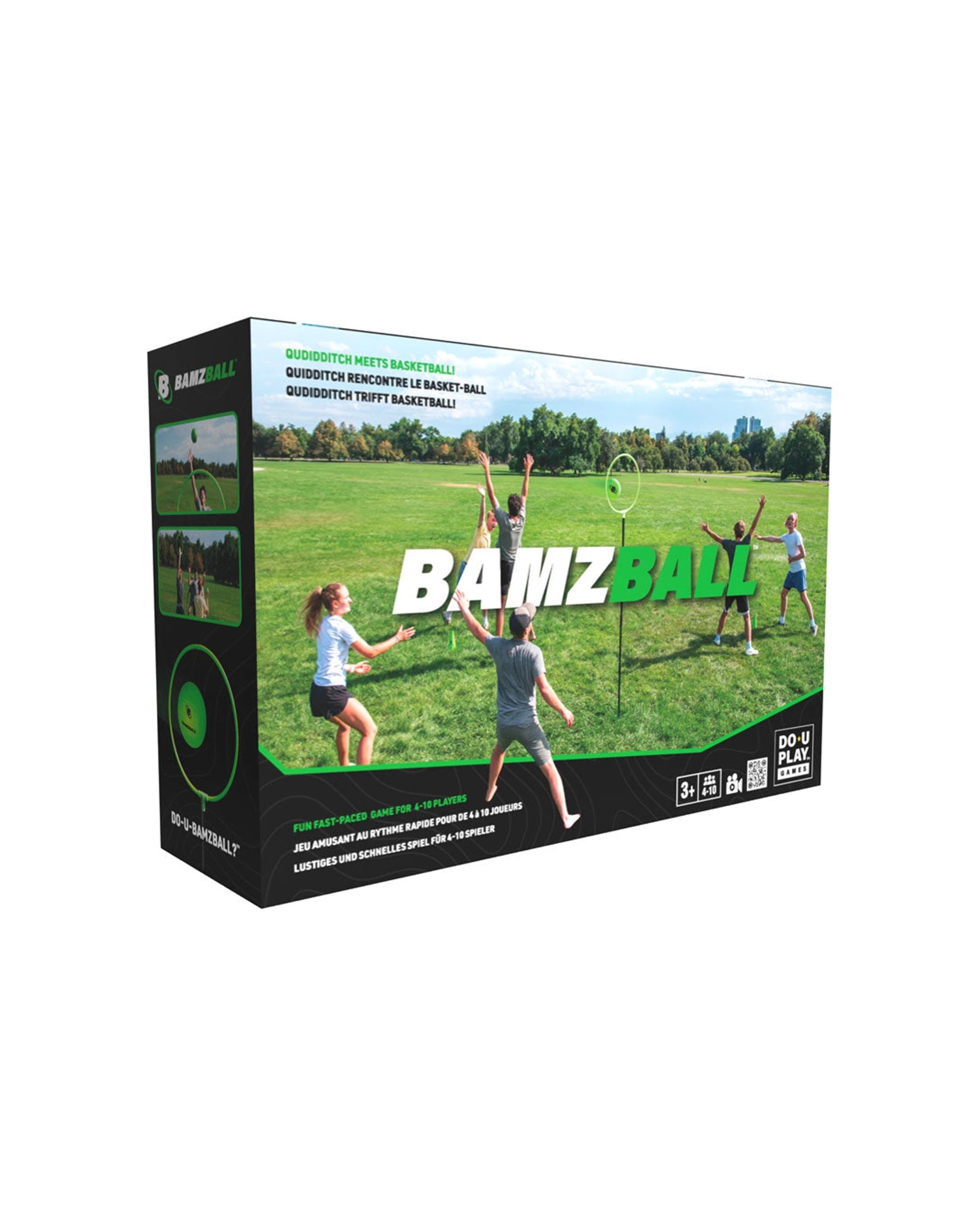 2 Do U Play Kids Bamzball Game Outdoor Team Sport 2-5 Players - Green, 2 of 4