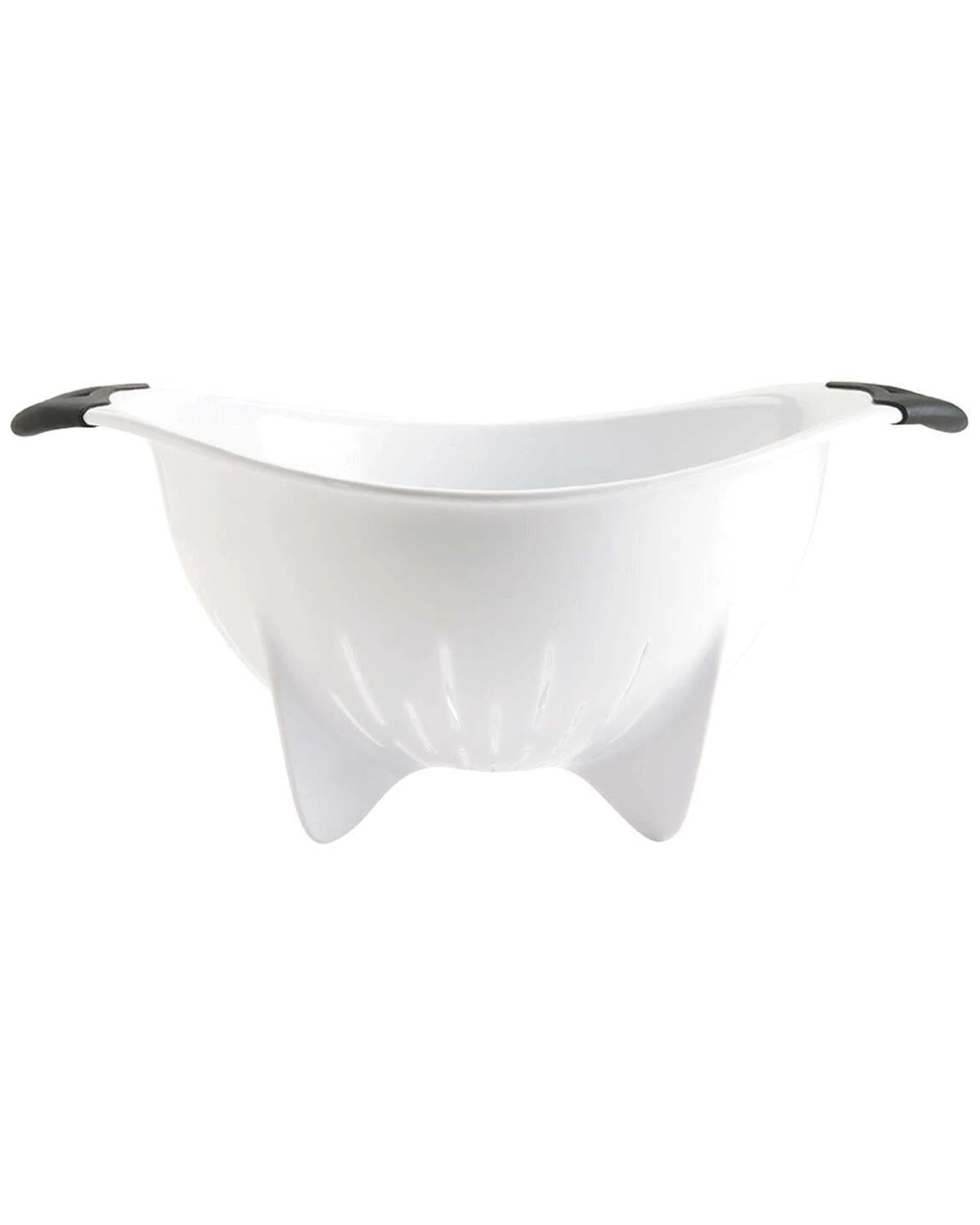 3 Oxo Good Grips Plastic Colander Kitchen Strainer With Non-slip Handles
 - White, 3 of 3