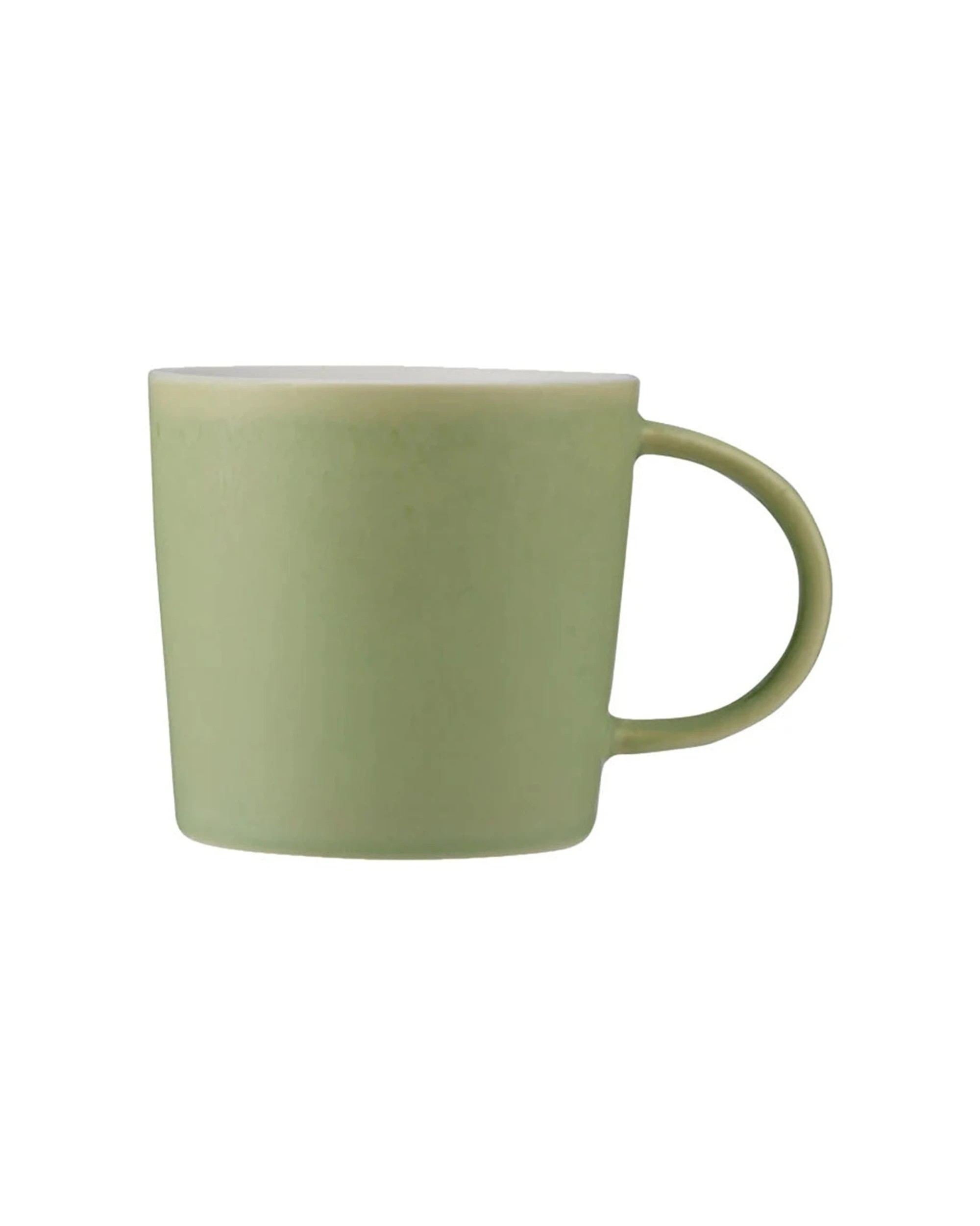 1 Maxwell And Williams The Mug Club Mono Cup 400ml Stoneware Dishwasher Safe - Green, 1 of 1