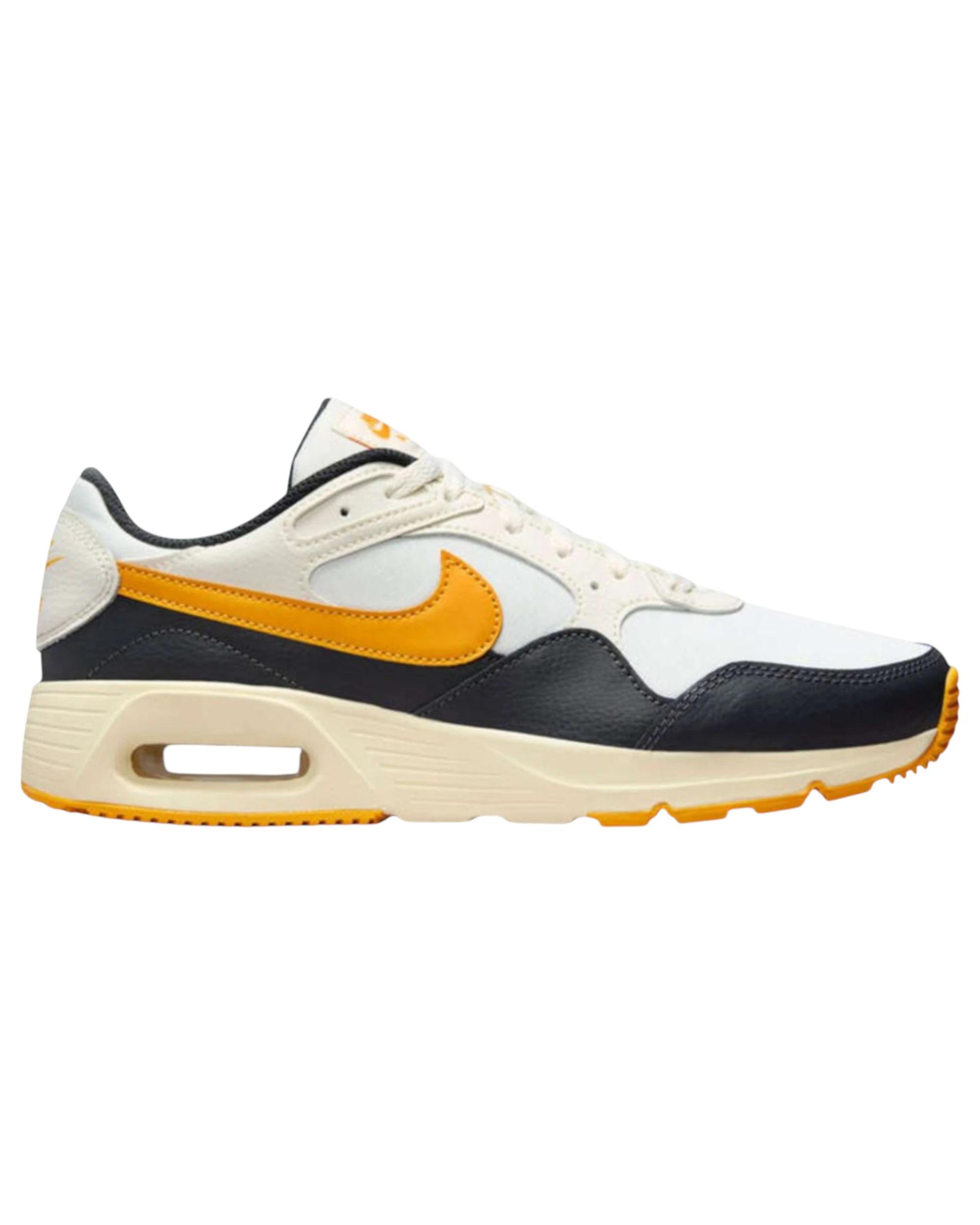 1 Nike Mens Air Max SC White/ Black/ Gold Athletic Shoes WHITE/BLACK/GOLD, 1 of 8