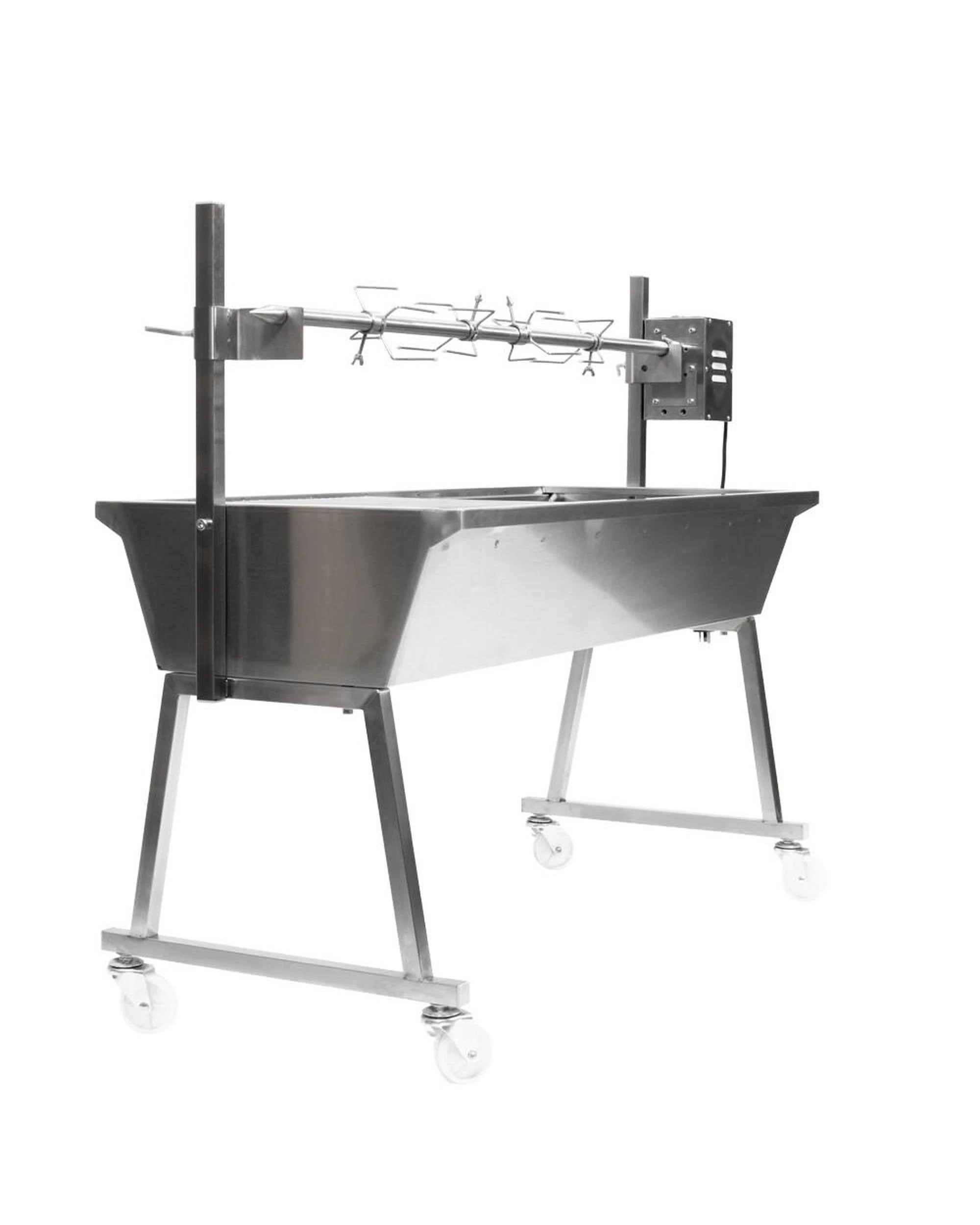 6 Flaming Coals The Master 1200 Stainless Steel Spit Roaster Pro Bundle, 6 of 10