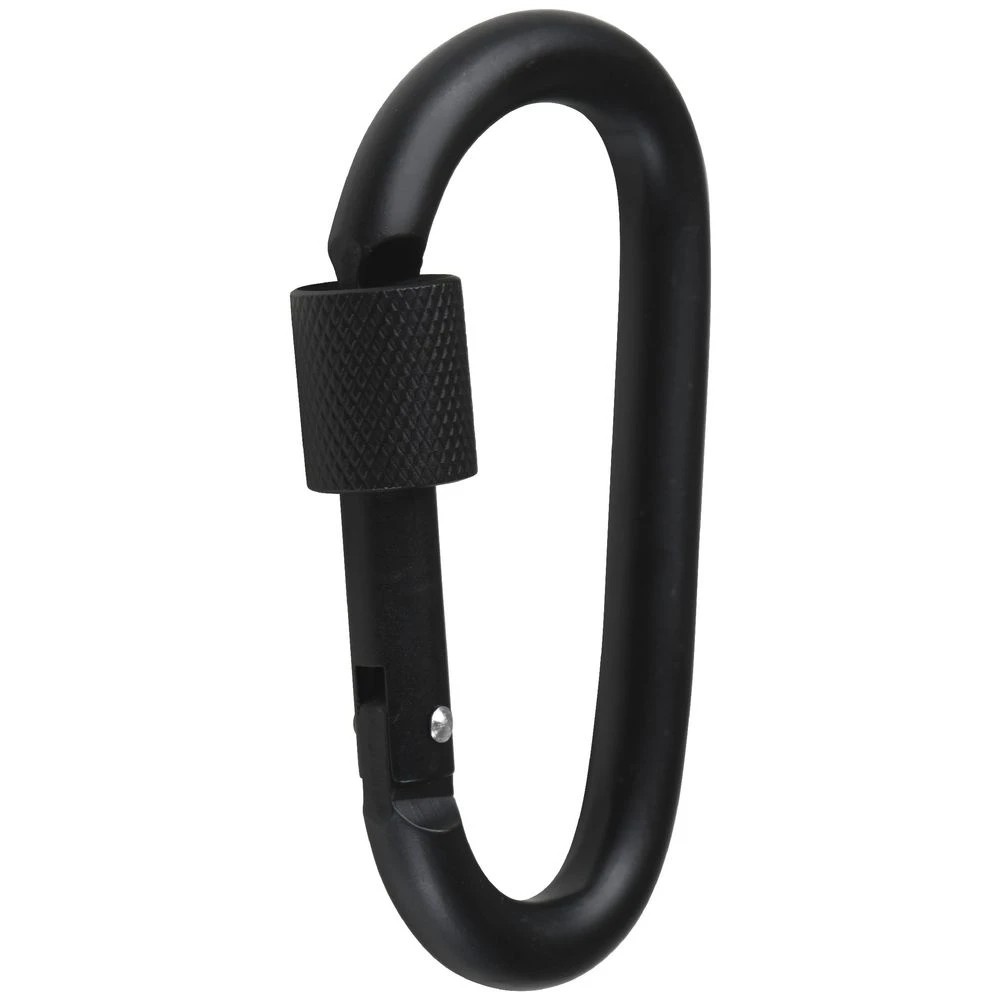 3 J.Burrows Twist Closure Carabiner Black, 3 of 4
