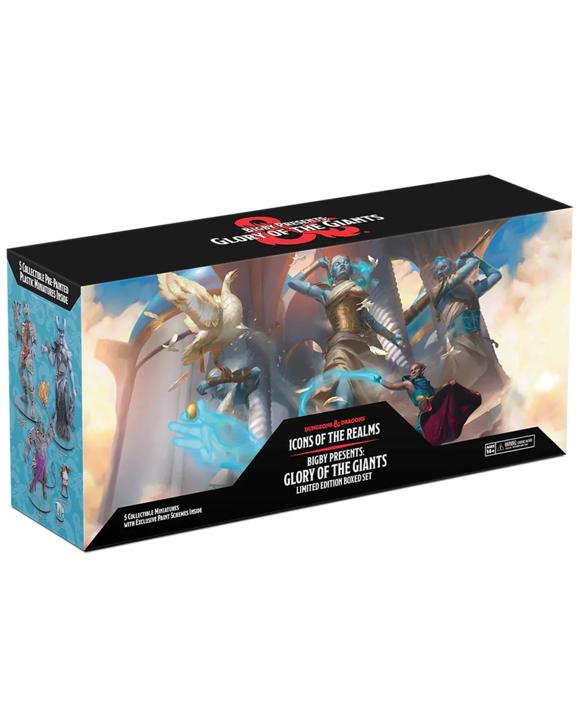 Dungeons and Dragons: Icons of the Realms Glory of the Giants Limited Edition Boxed Set Pre-Painted Plastic Figures