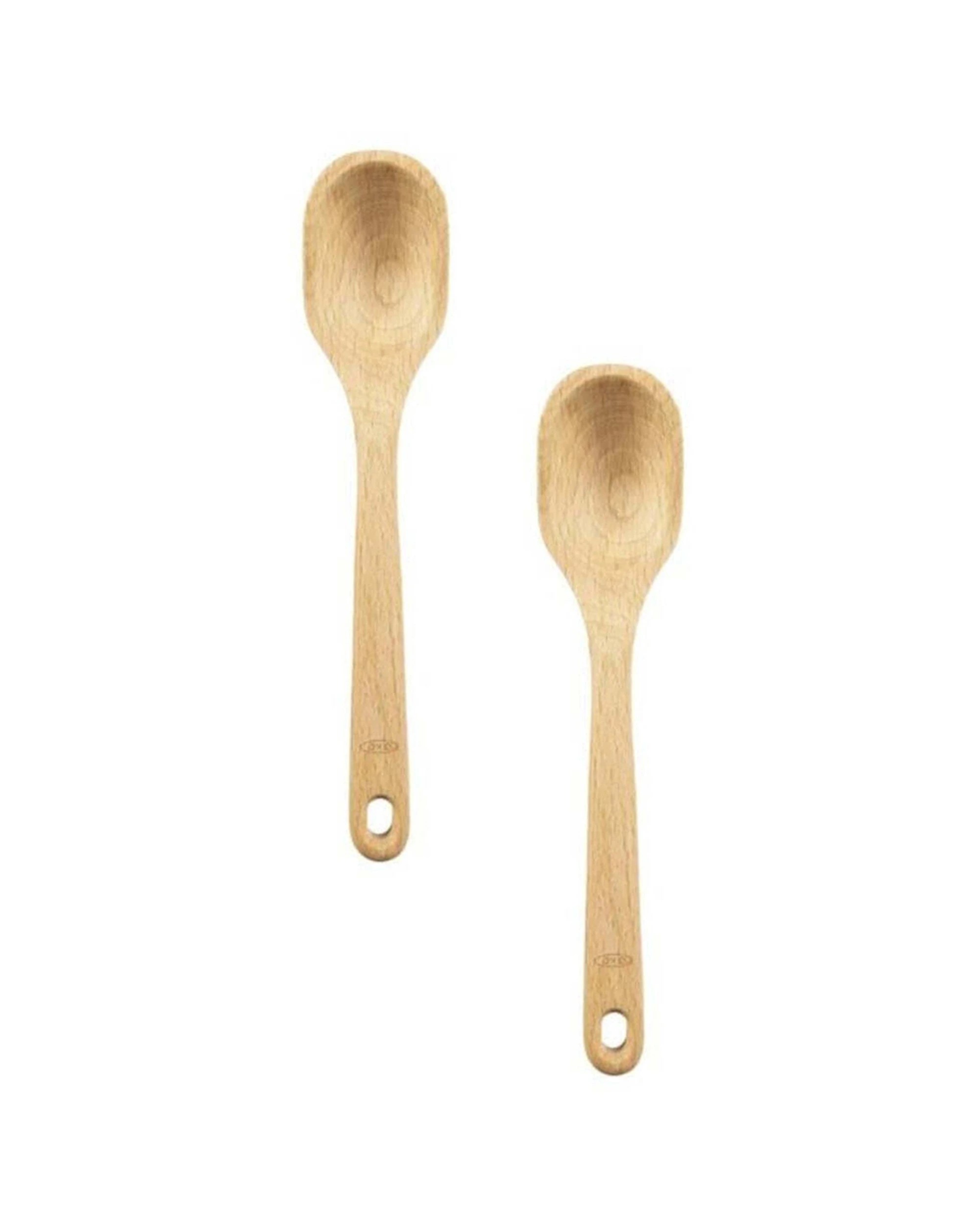 1 Oxo 2PK Good Grips Wooden Spoon Kitchen Serving Utensil Small - Natural, 1 of 1