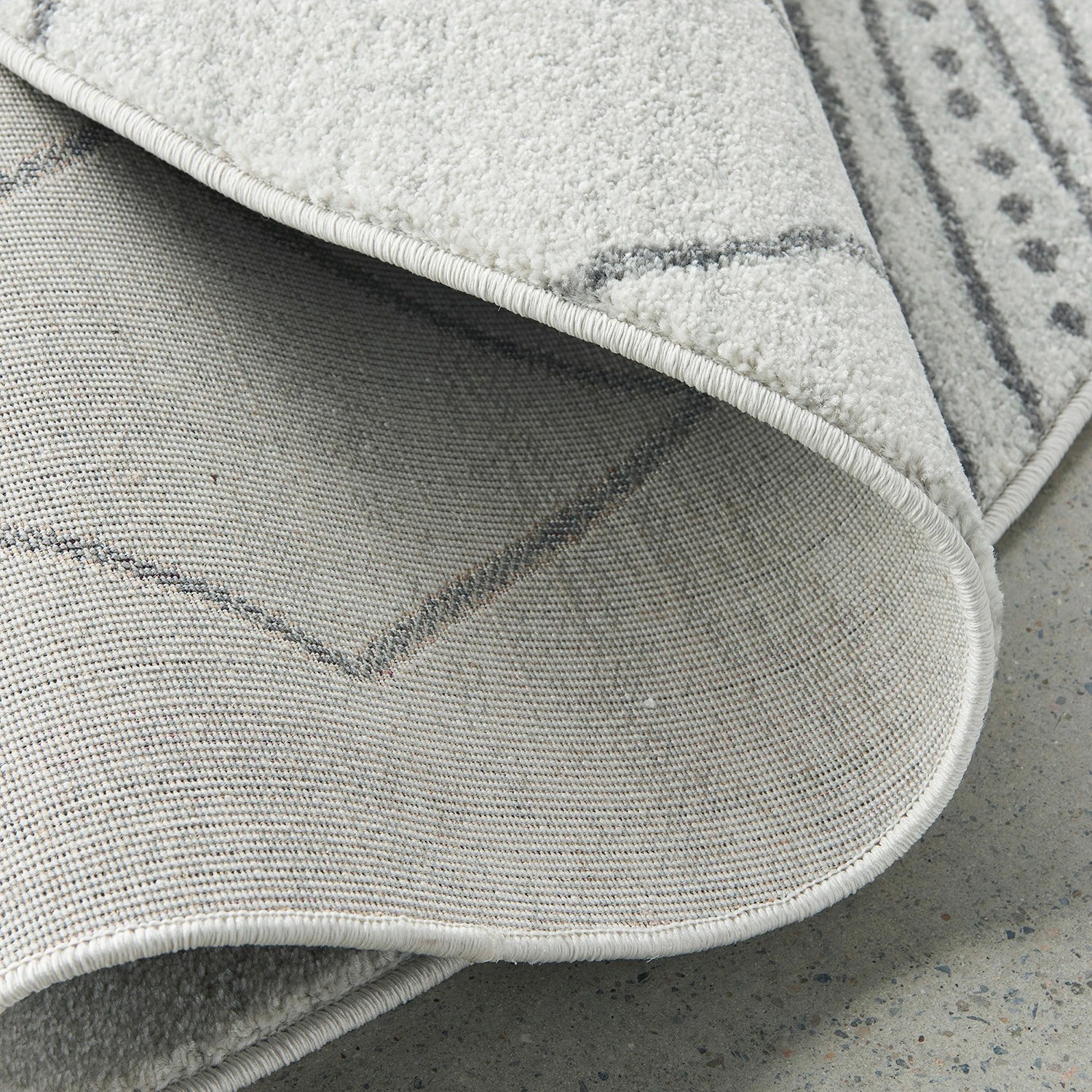 6 Common Ground Rugs Elysium Gina 150x150cm - Small Round Rug - Natural, 6 of 6