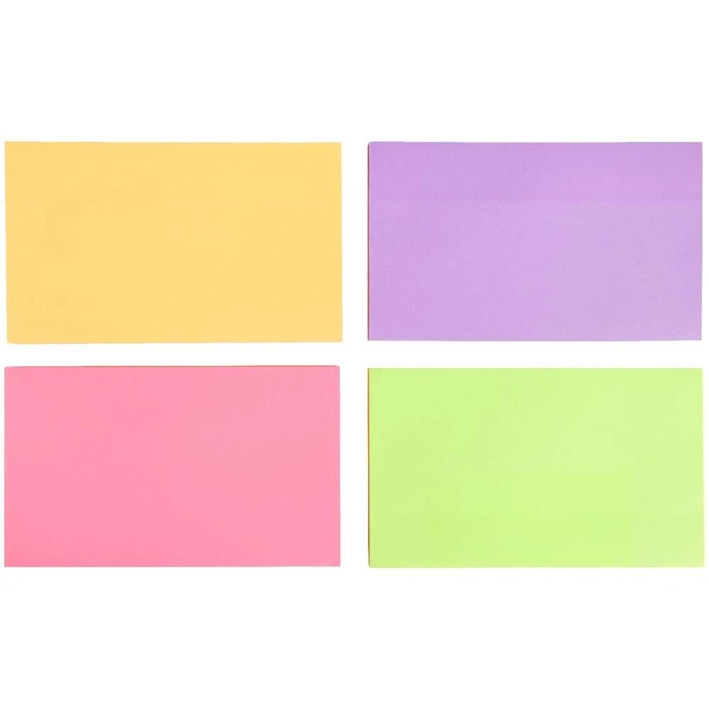 3 J.Burrows Stick-It Notes 76x127mm Baja 4 Pack, 3 of 4
