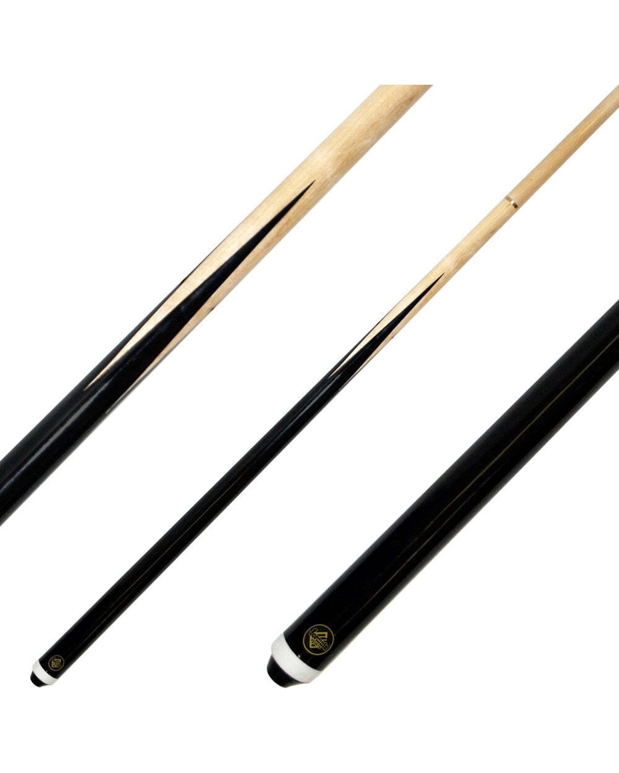 1 Formula Sports Pub 2 Piece 57 Pool Cue Stick Medium Weighted Durable Design High Quality - Black, 1 of 1