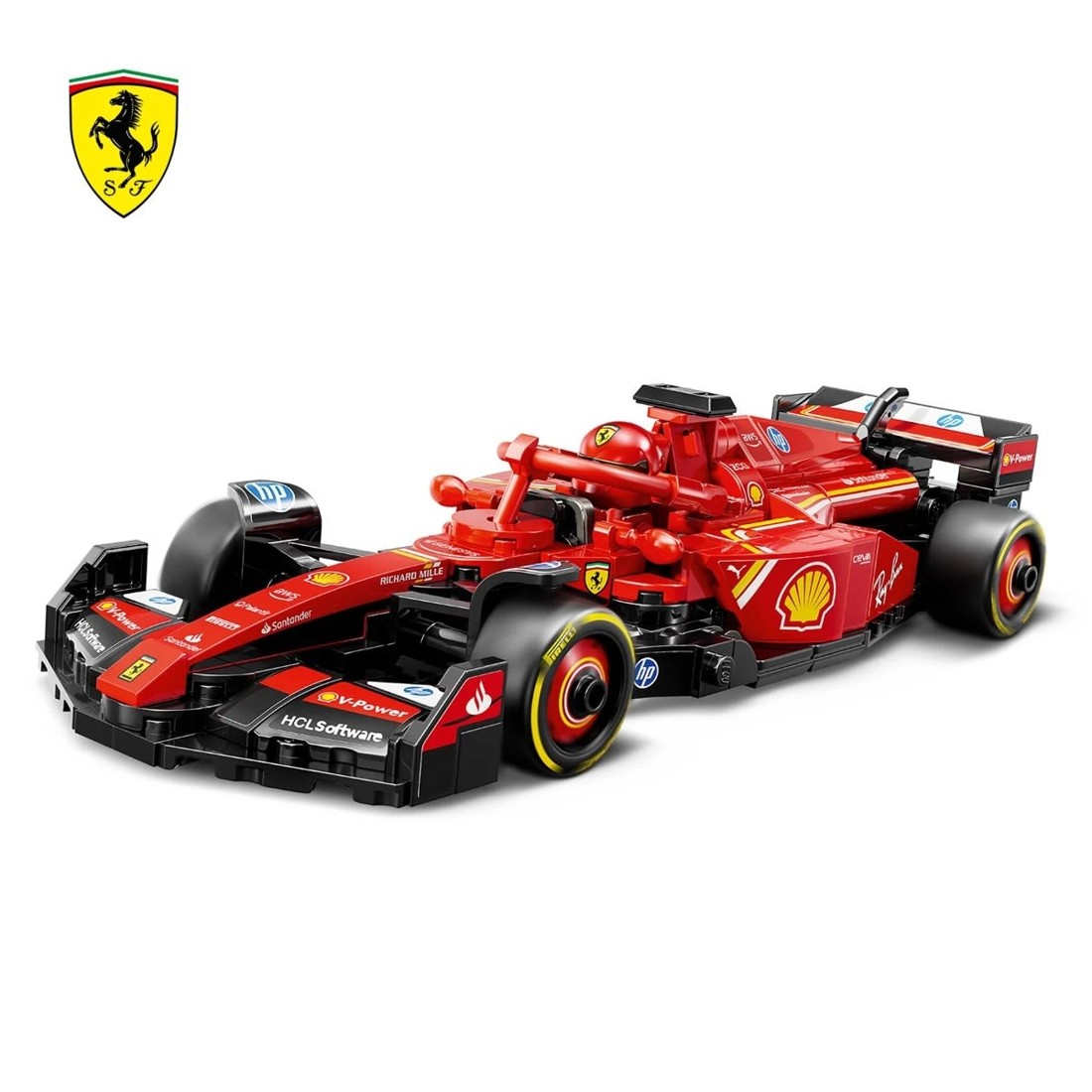 9 LEGO Speed Champions Ferrari SF-24 F1 Race Car 77242, 9 of 10