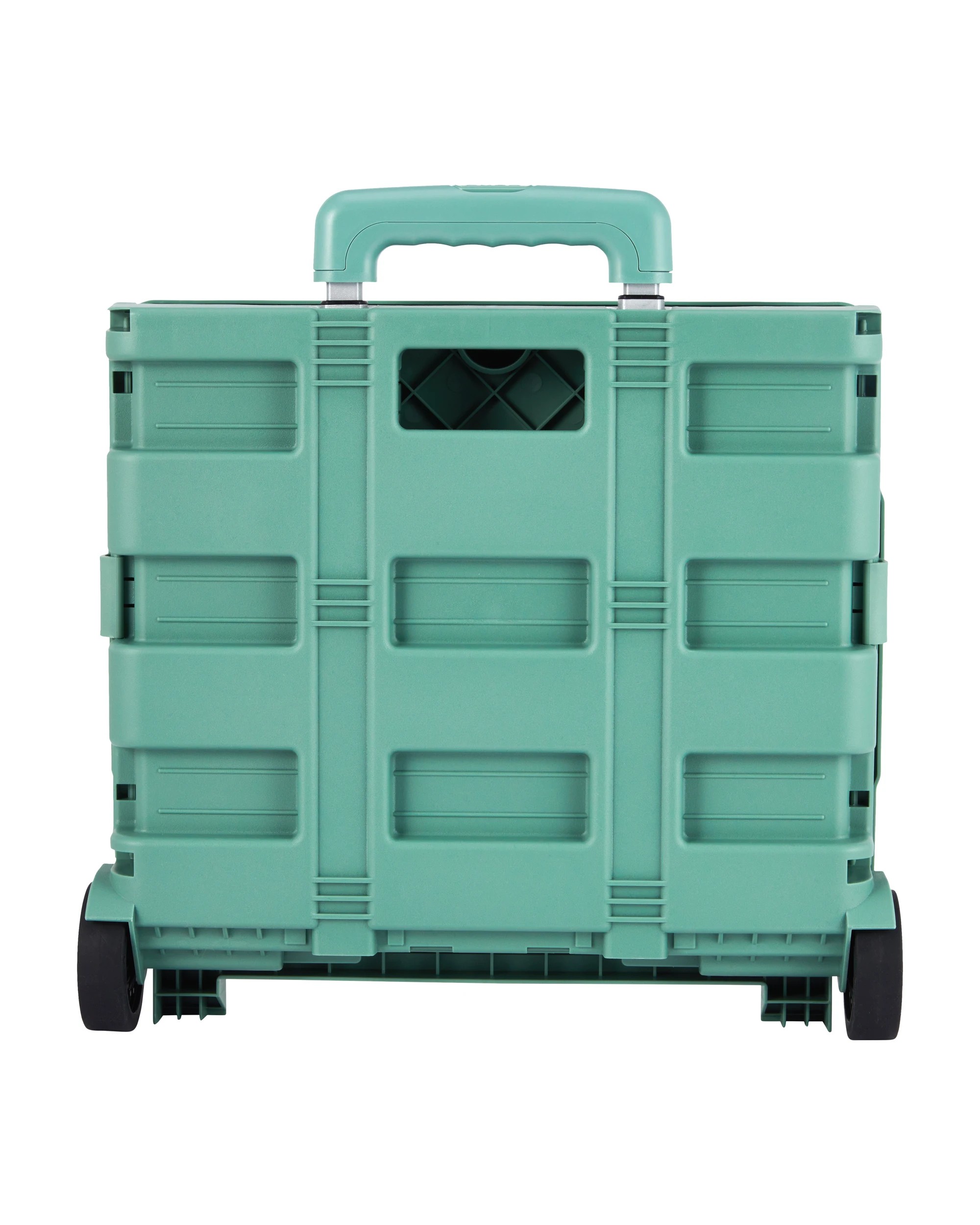 8 Collapsible Trolley Box - Green, 8 of 10