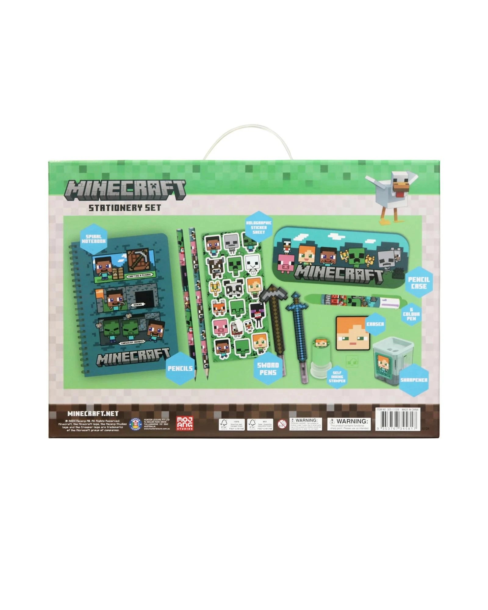 3 Minecraft Mega Stationery Set 2024 - Multi, 3 of 3