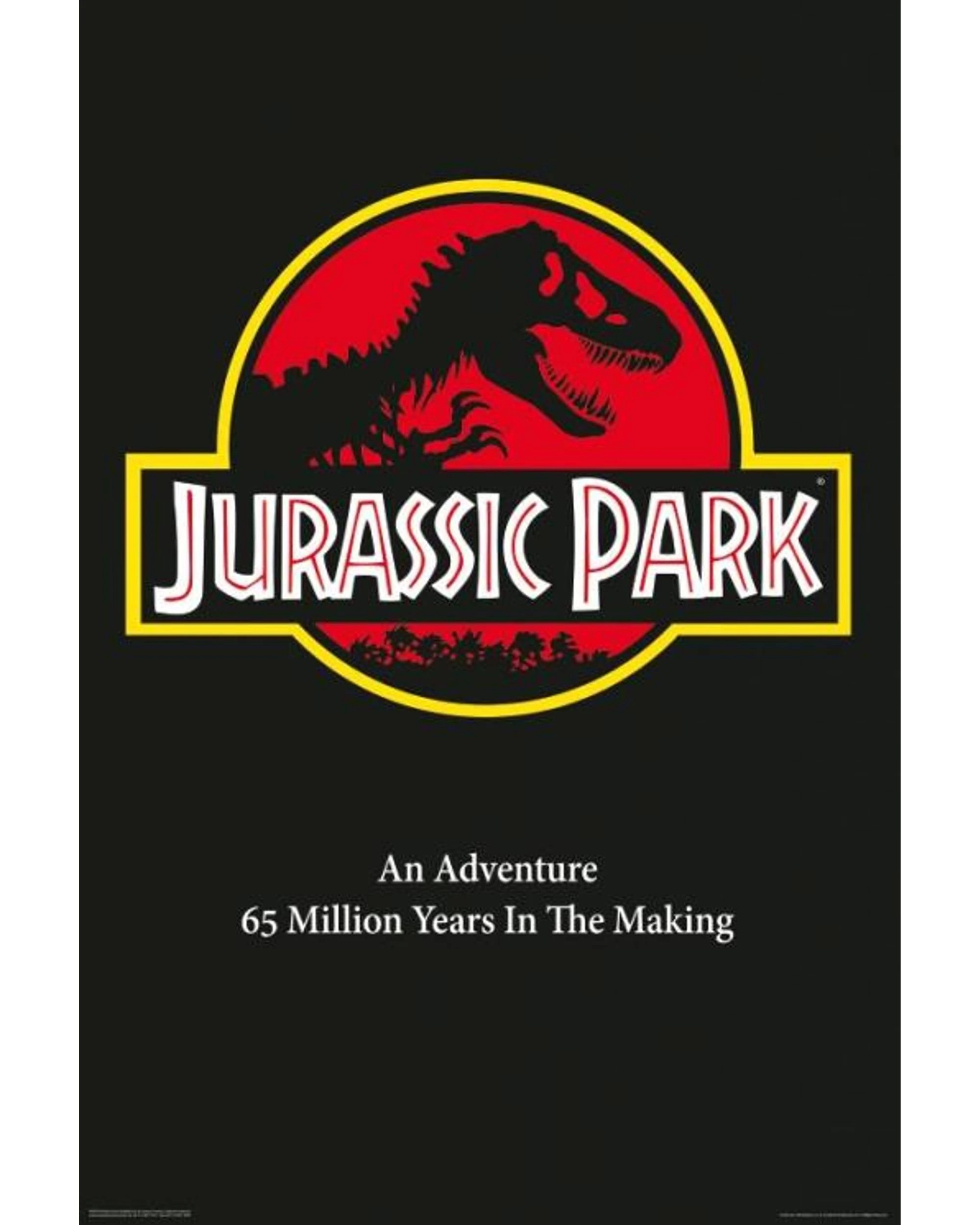 1 Jurassic Park One Sheet Movie Poster, 1 of 1