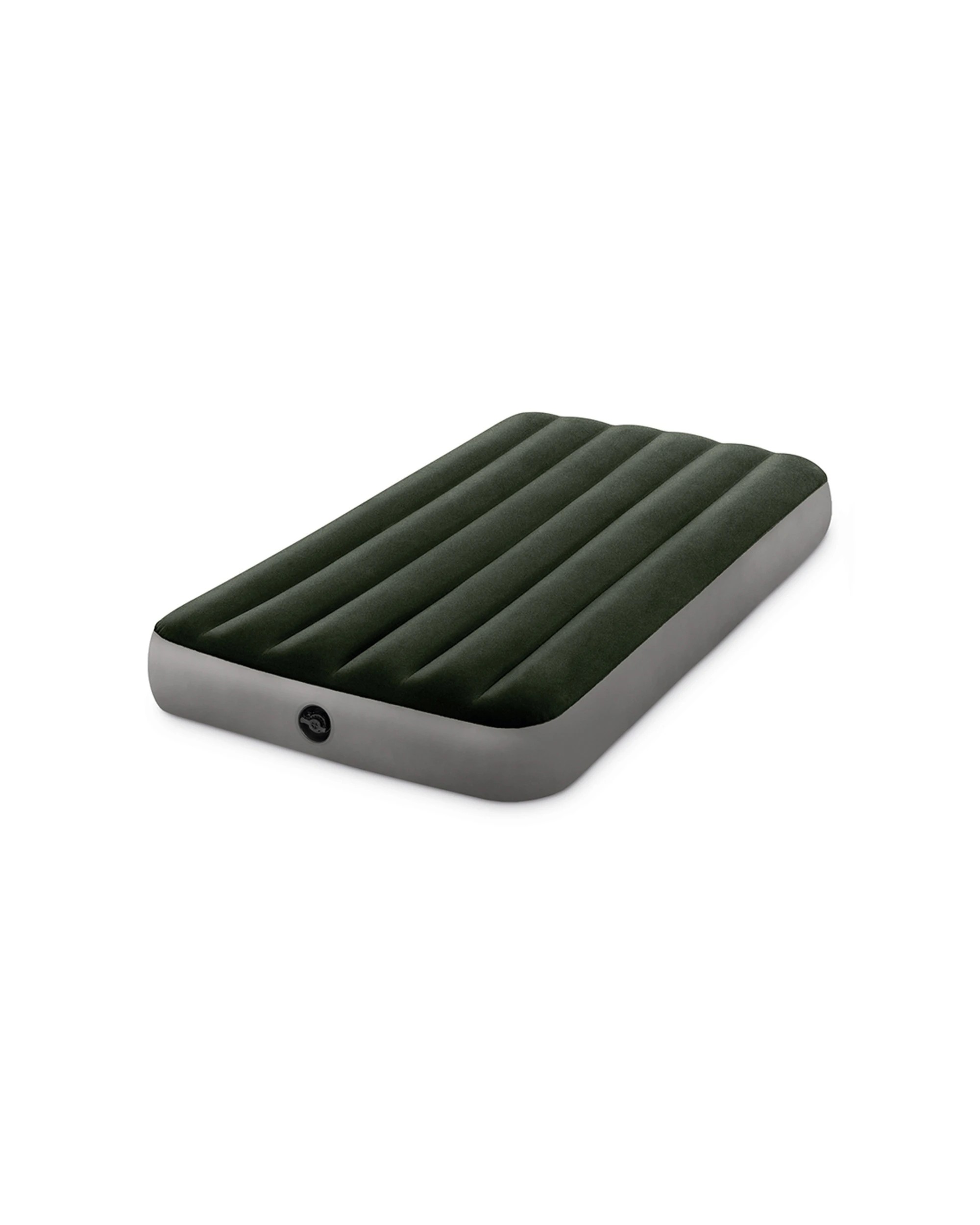 3 INTEX Deluxe Single-High Dura-Beam Airbed Fiber-Tech Construction - Single Bed - Black, 3 of 3