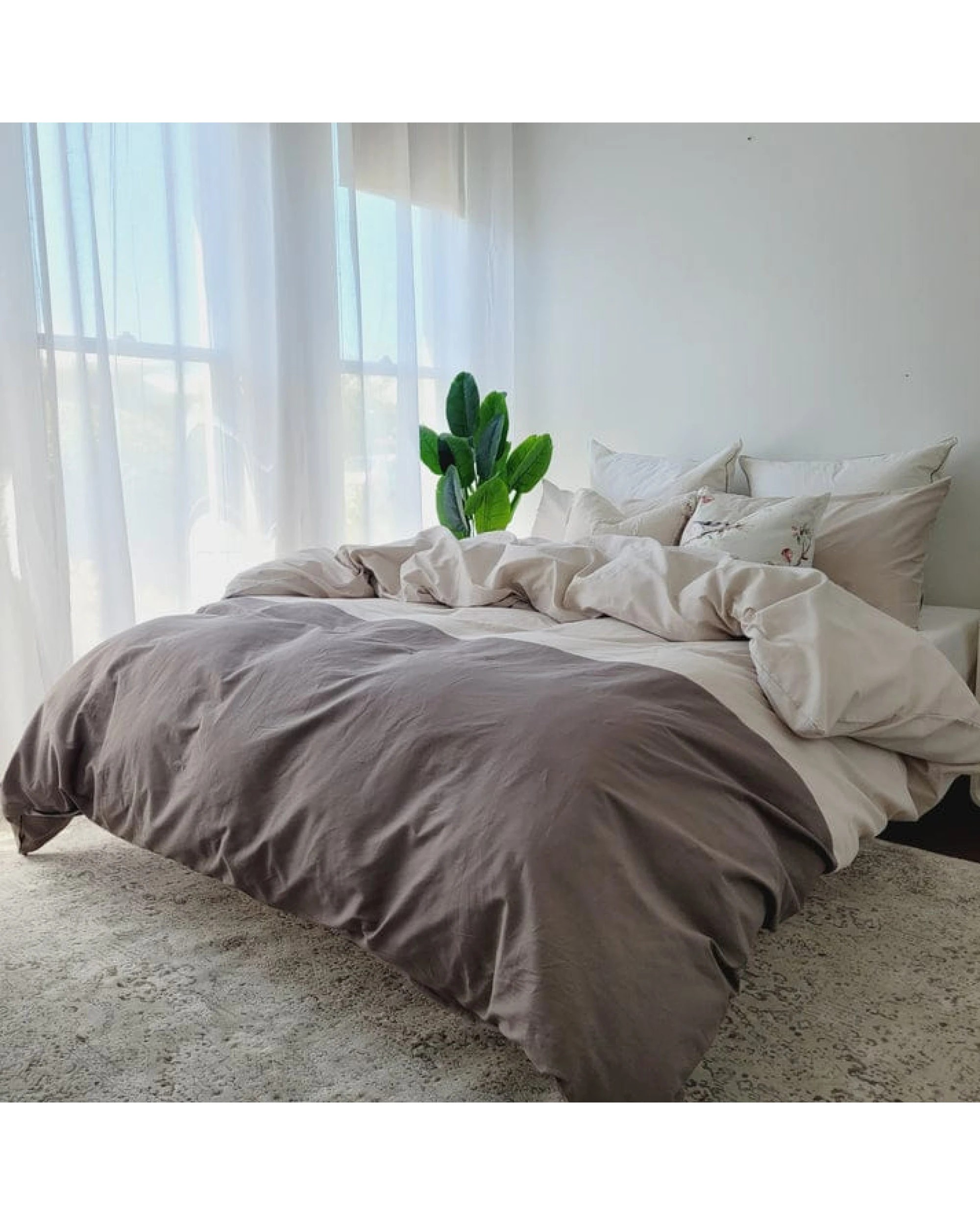 1 Amsons Pure Cotton Quilt Cover Set Milo - King Single Bed - Multi, 1 of 1