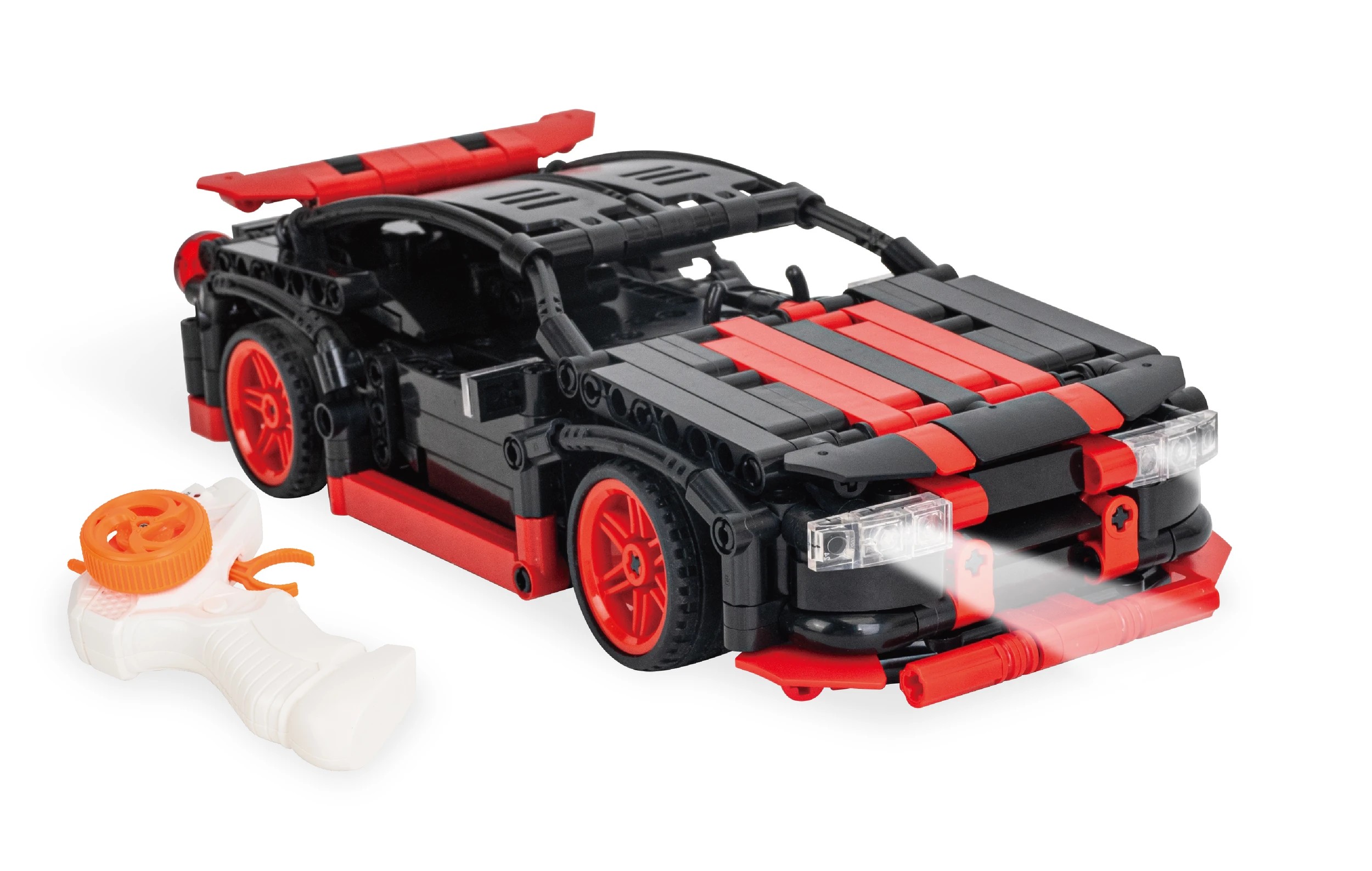 2 435 Piece Mini Blocks Vehicle Series: Light Up Remote Control Race Car, 2 of 7