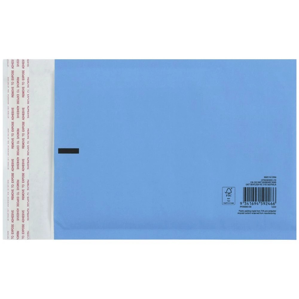 2 PPS Bubble Mailing Bag Size 1 151 x 229 Blue, 2 of 2
