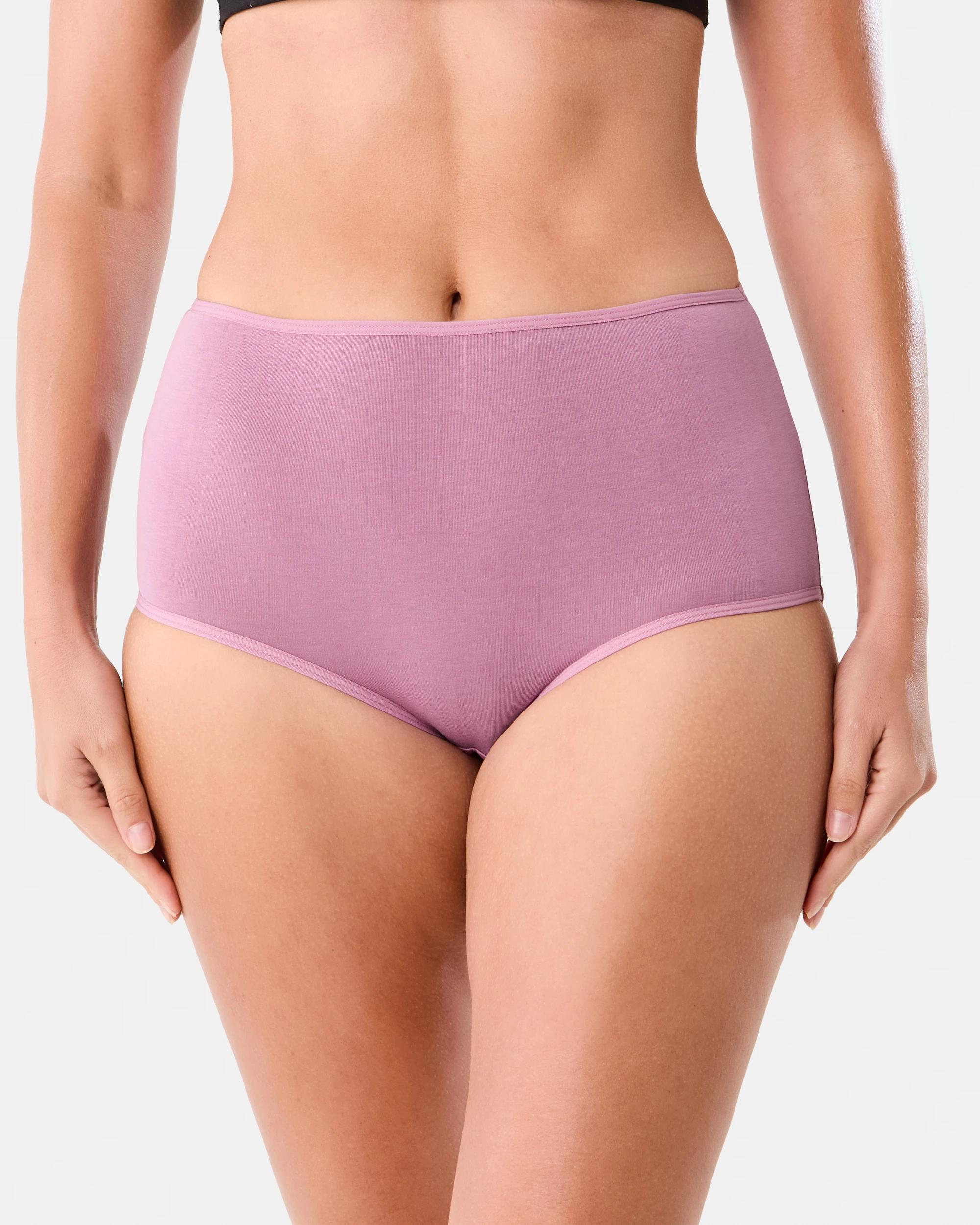 5 7 Pack Cotton Stretch Full Briefs Pink Pack, 5 of 10