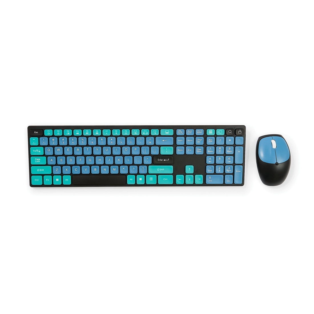 2 Wireless Keyboard and Mouse - Black, 2 of 8
