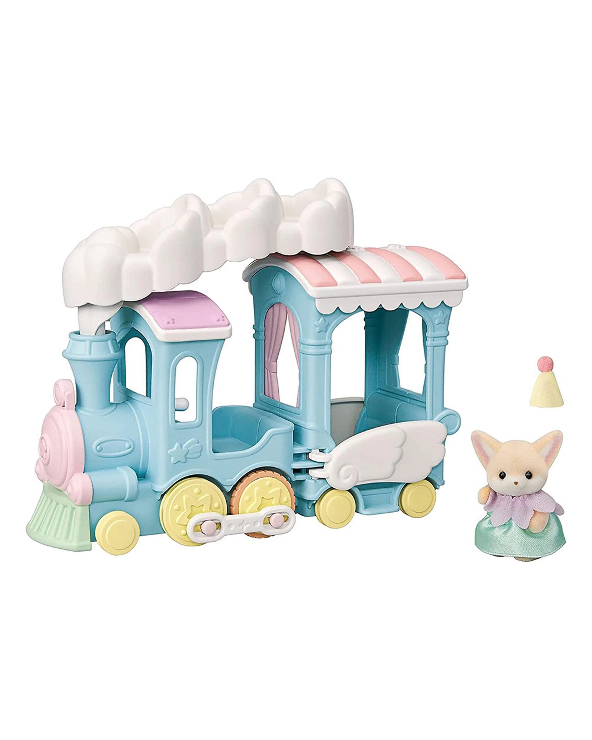 4 Sylvanian Families Floating Cloud Rainbow Train, 4 of 4