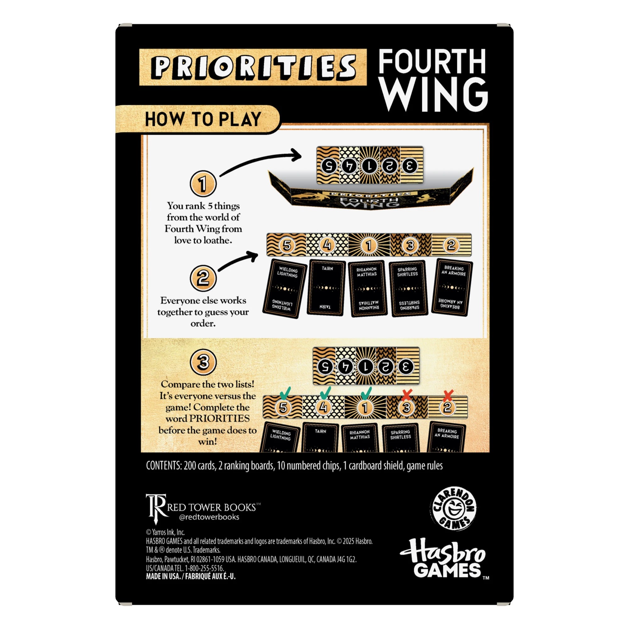 2 Priorities Fourth Wing Game, 2 of 5