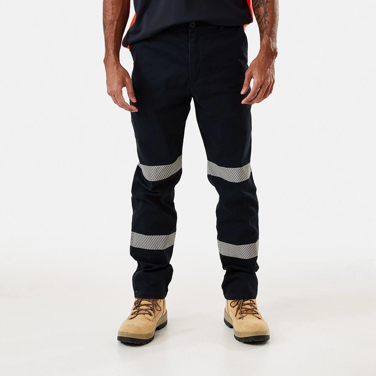 1 Workwear Segmented Reflective Tape Pants SKY CAPTAIN, 1 of 7