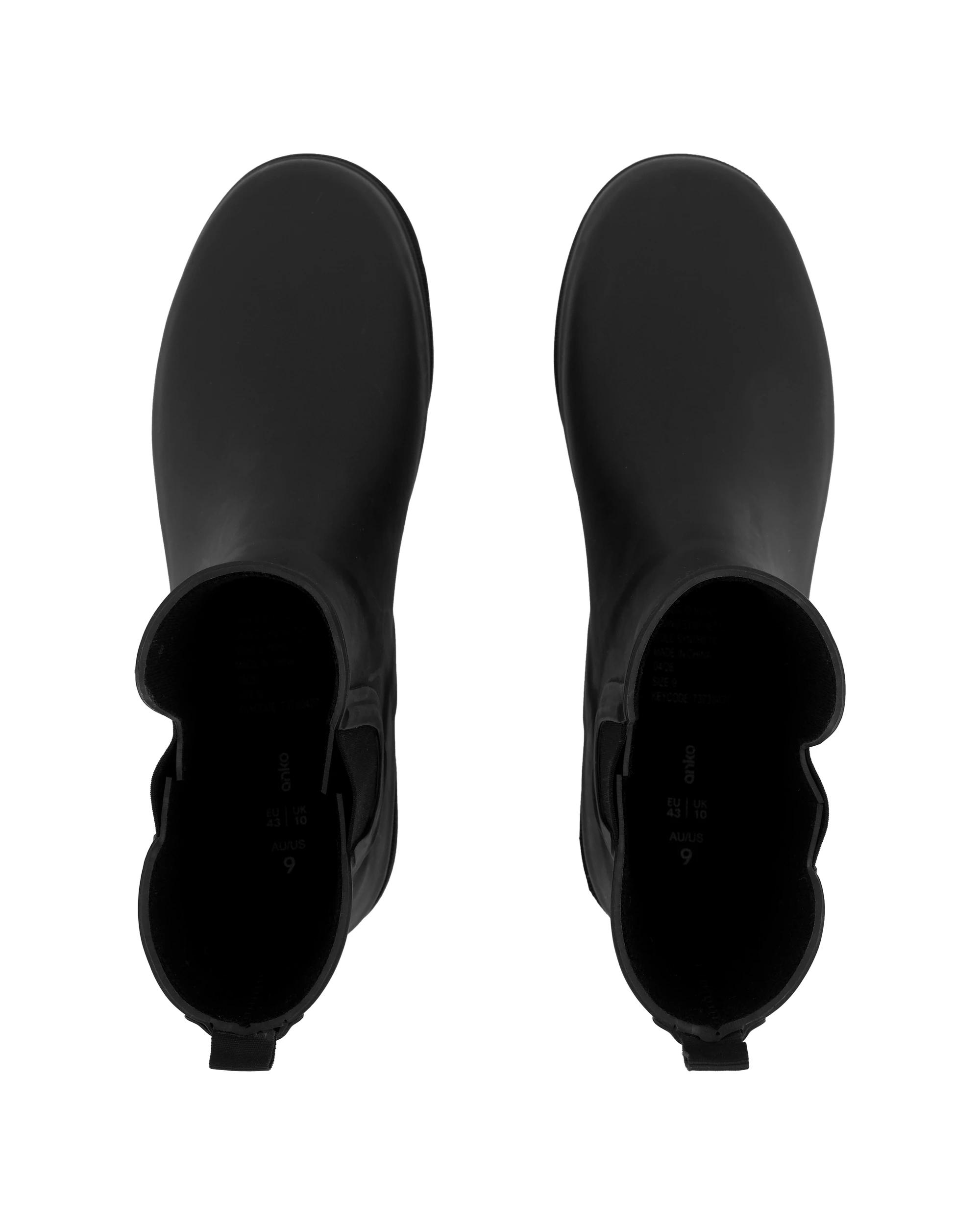 3 Slip-On Rainboots Black, 3 of 5