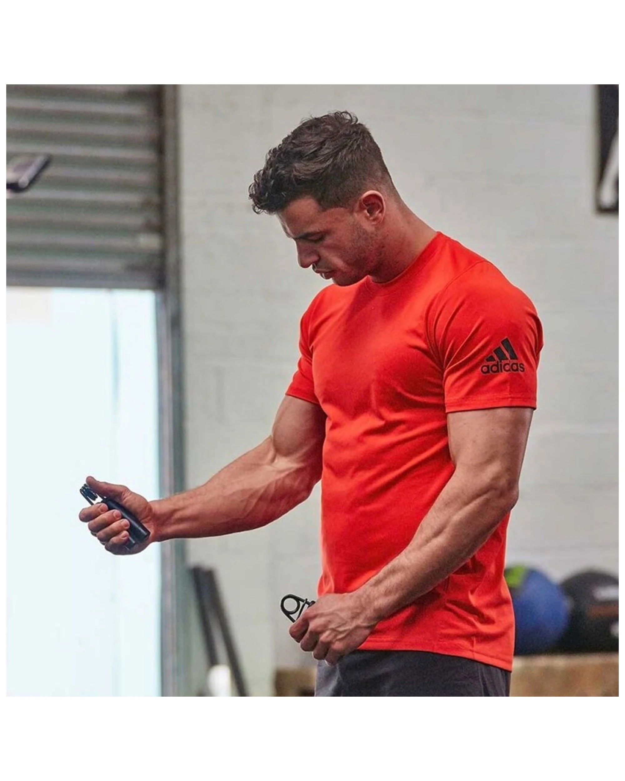 5 Adidas Professional Grip Trainer 2 Pack Forearm Exerciser Iron Springs - Black, 5 of 6