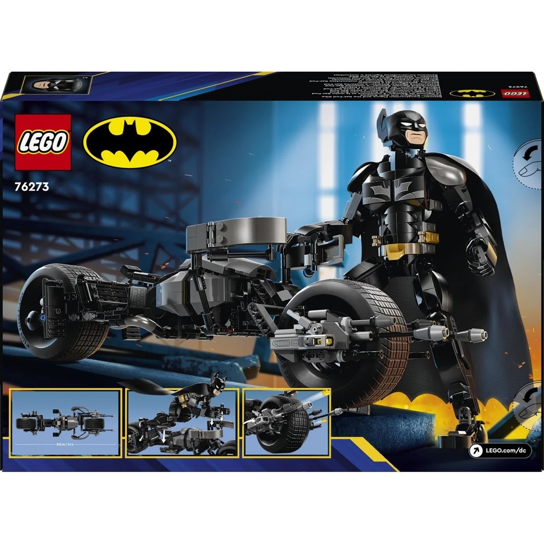 11 LEGO Super Heroes DC Batman Construction Figure and the Bat-Pod Bike 76273, 11 of 11