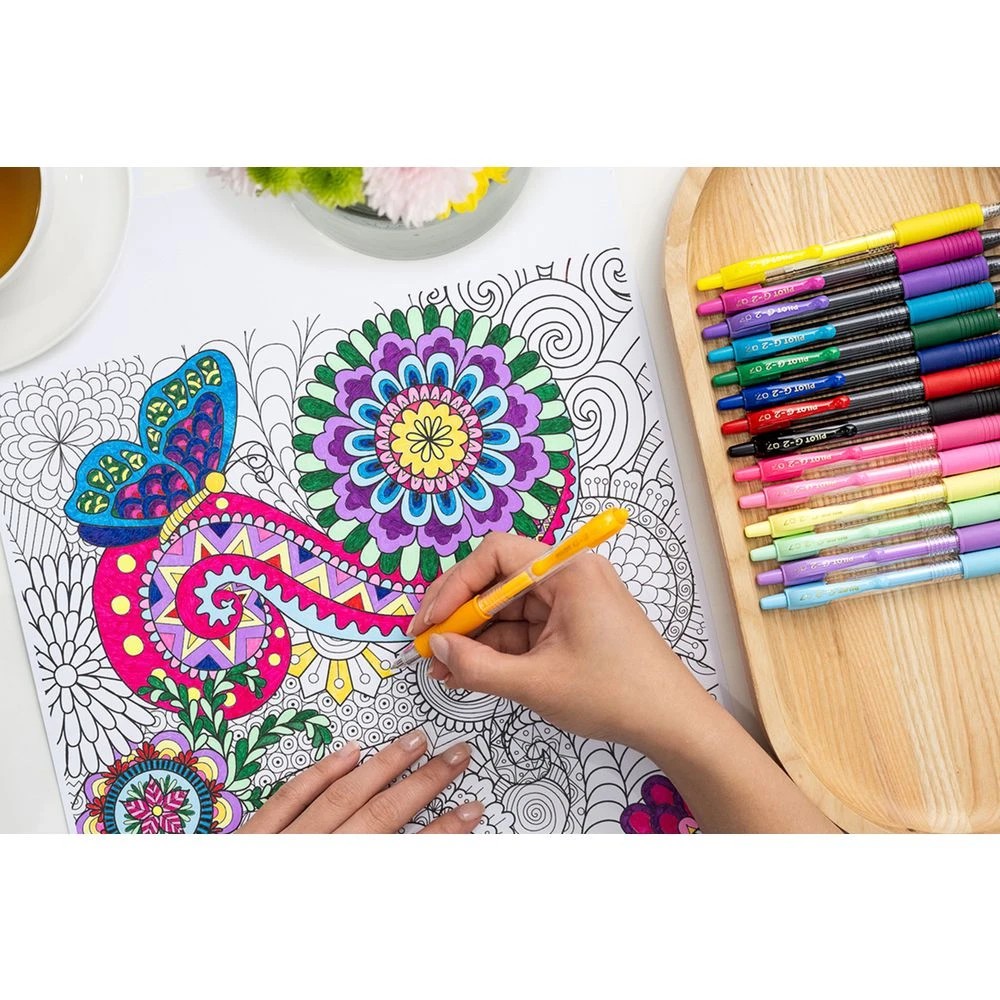 6 PILOT G2 Retractable Gel Pen Fine 0.7mm Black 4 Pack, 6 of 8