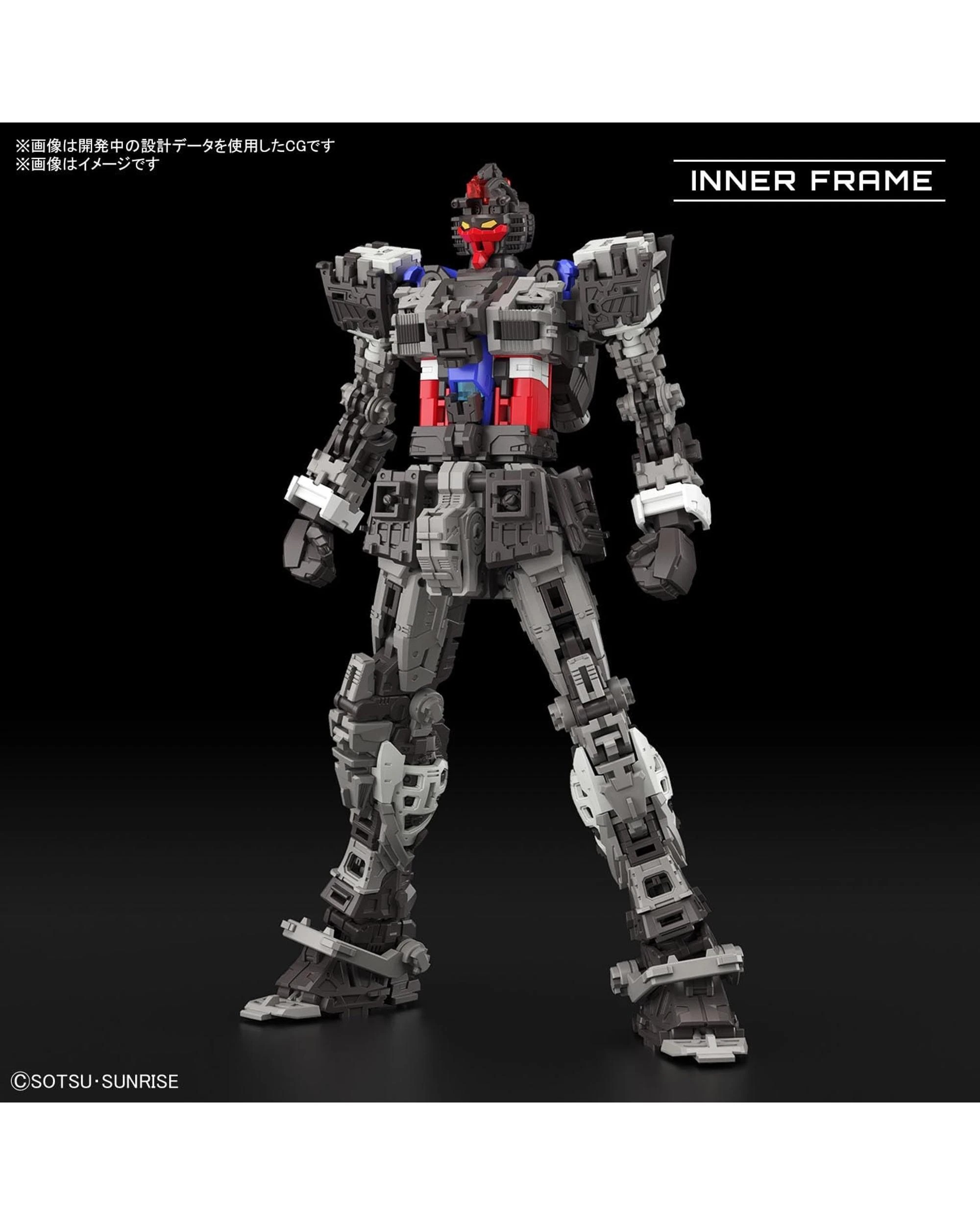 4 Bandai Gundam RX-78-2 version 2.0 RG 1/144 Model Kit, 4 of 7
