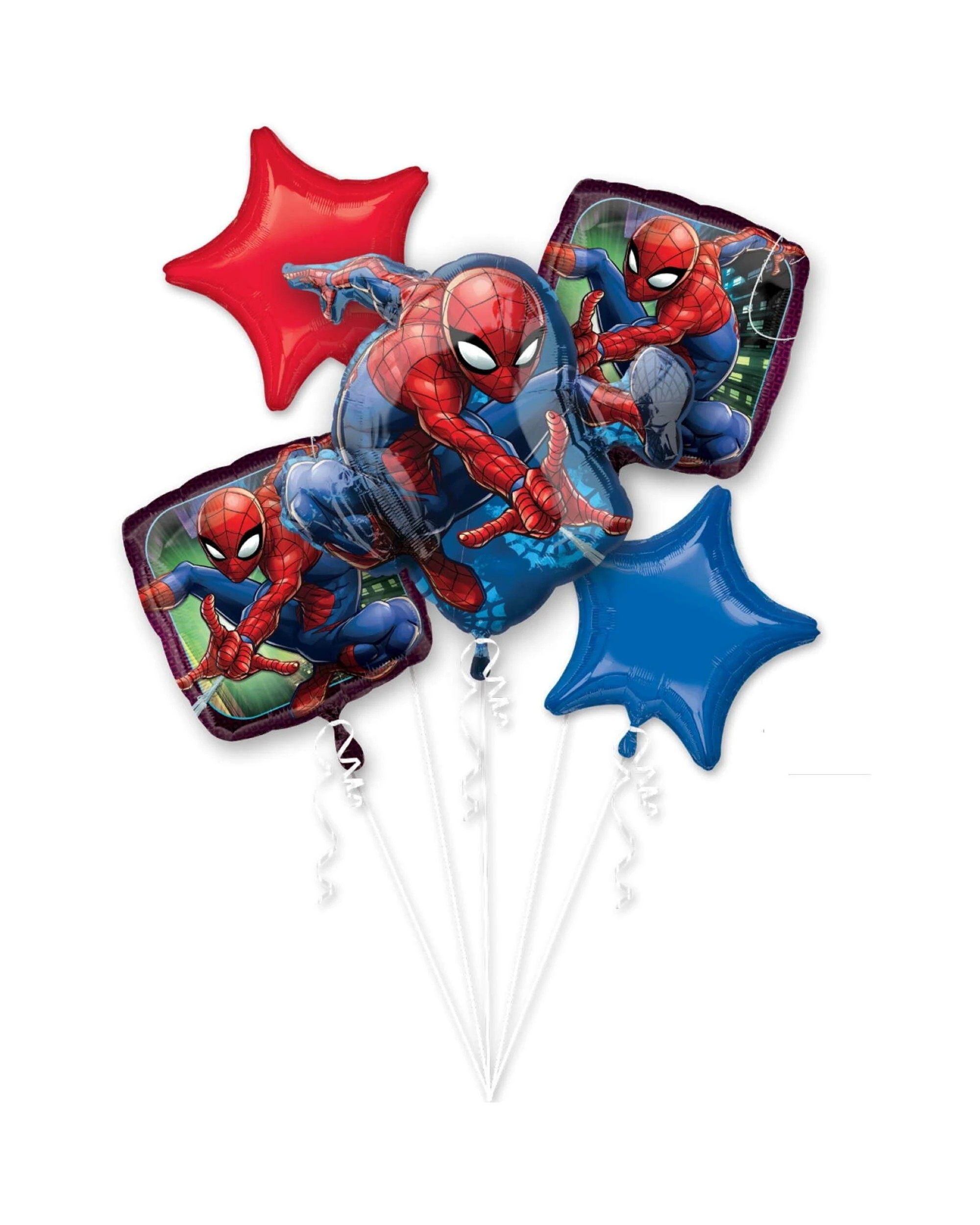 1 Marvel Spiderman Webbed Wonder Helium Balloon Bouquet, 1 of 1