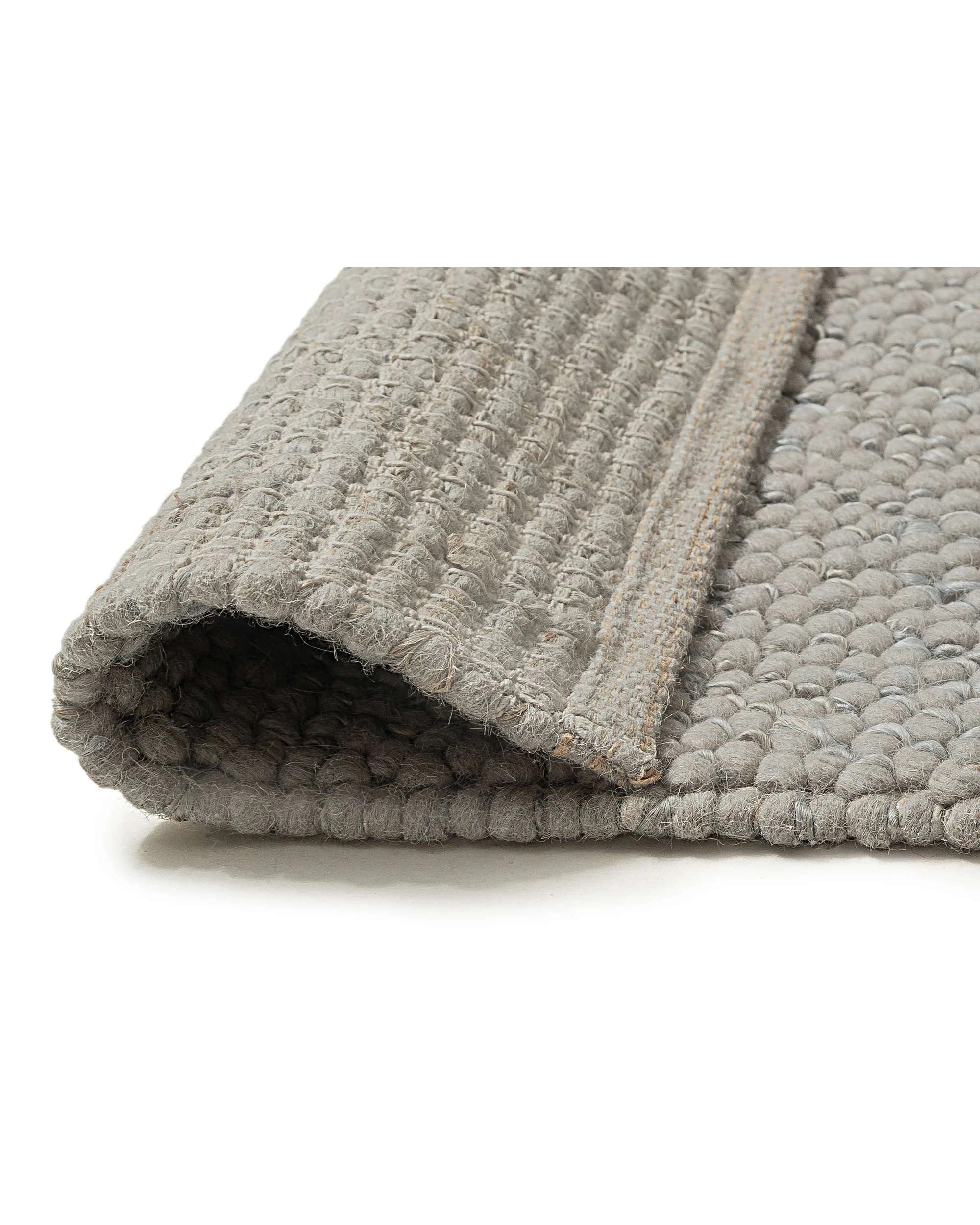 5 Loopsie Marfa Pebble Loop Wool Rug-230cm x 160cm - Silver, 5 of 7