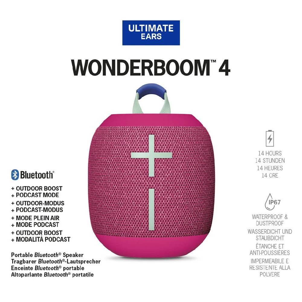 6 Ultimate Ears Wonderboom 4 Pink, 6 of 10