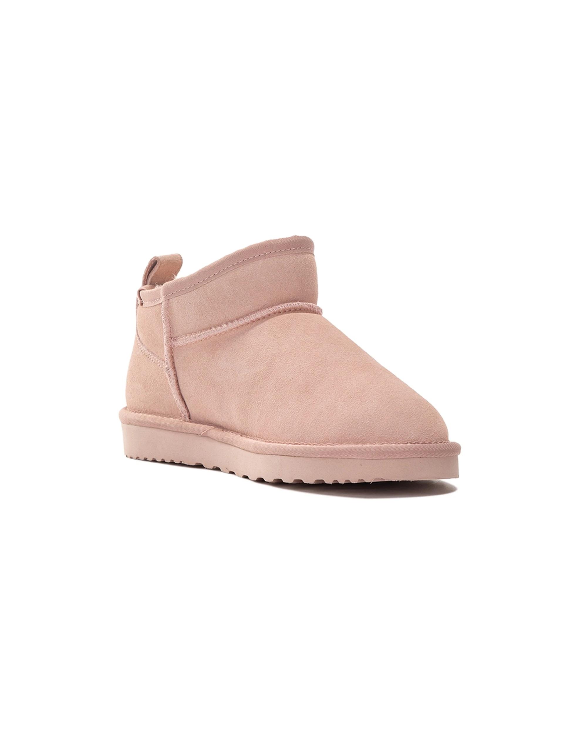 1 AUS WOOLI  Sheepskin Classic Ultra Mini UGG Boots PALEPINK, 1 of 7