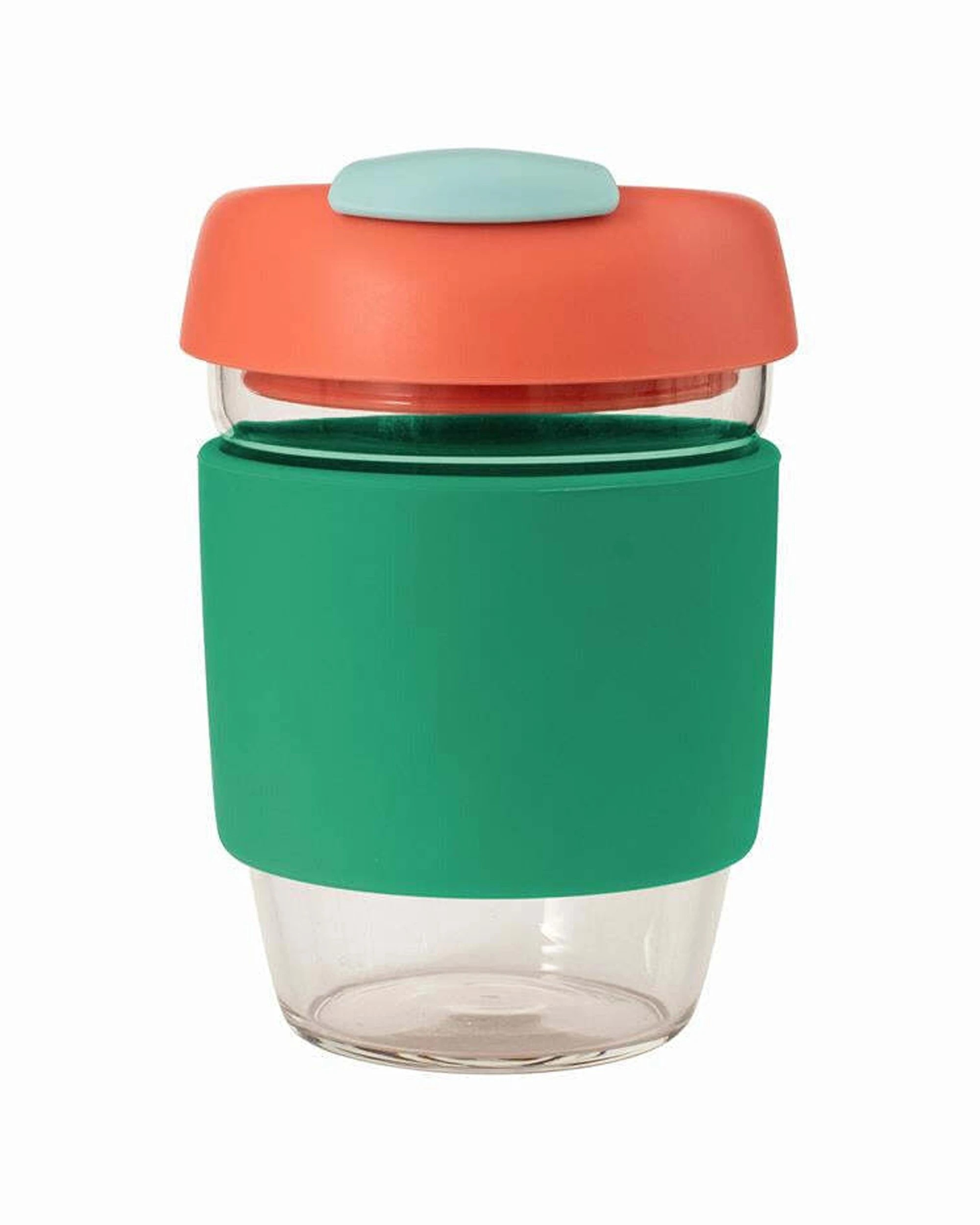 1 Avanti GoCup Reusable 355ml Glass Coffee Cup Vacuum Insulated Leakproof - Multi, 1 of 1