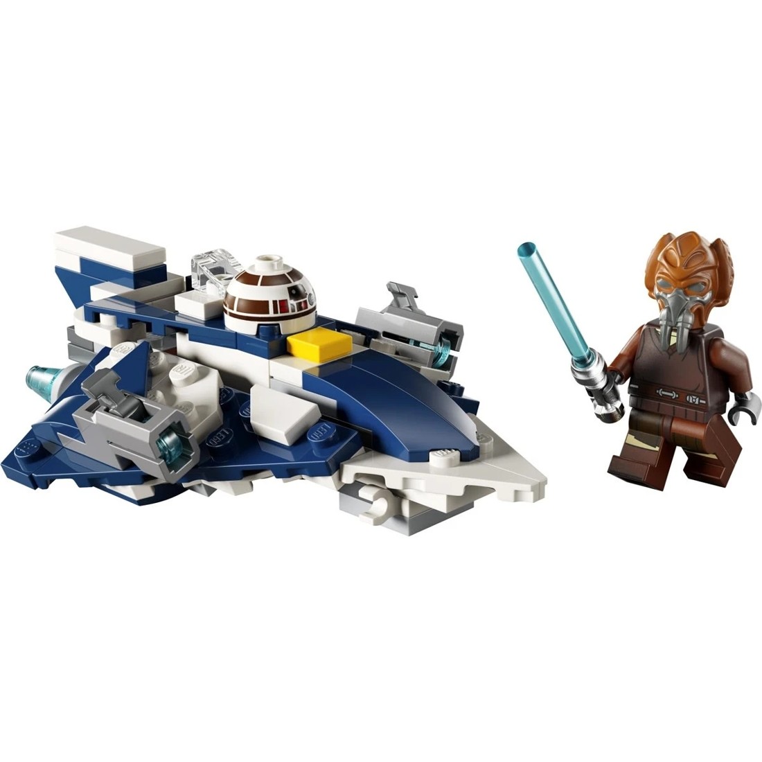 3 LEGO Star Wars Plo Koon’s Jedi Starfighter Microfighter 75400, 3 of 9
