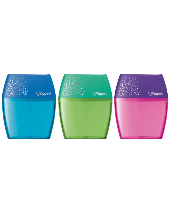 Maped Shaker 2 Hole Sharpener Assorted