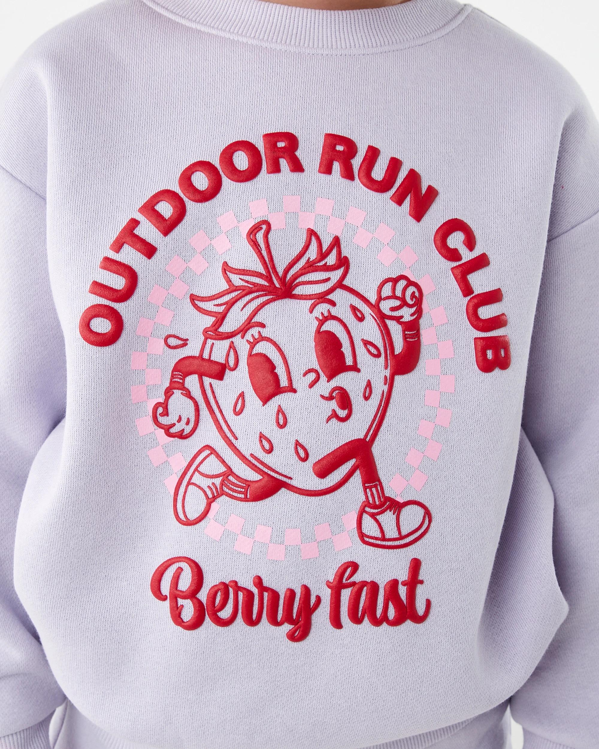 5 Print Crew Sweater Prl Berry, 5 of 8