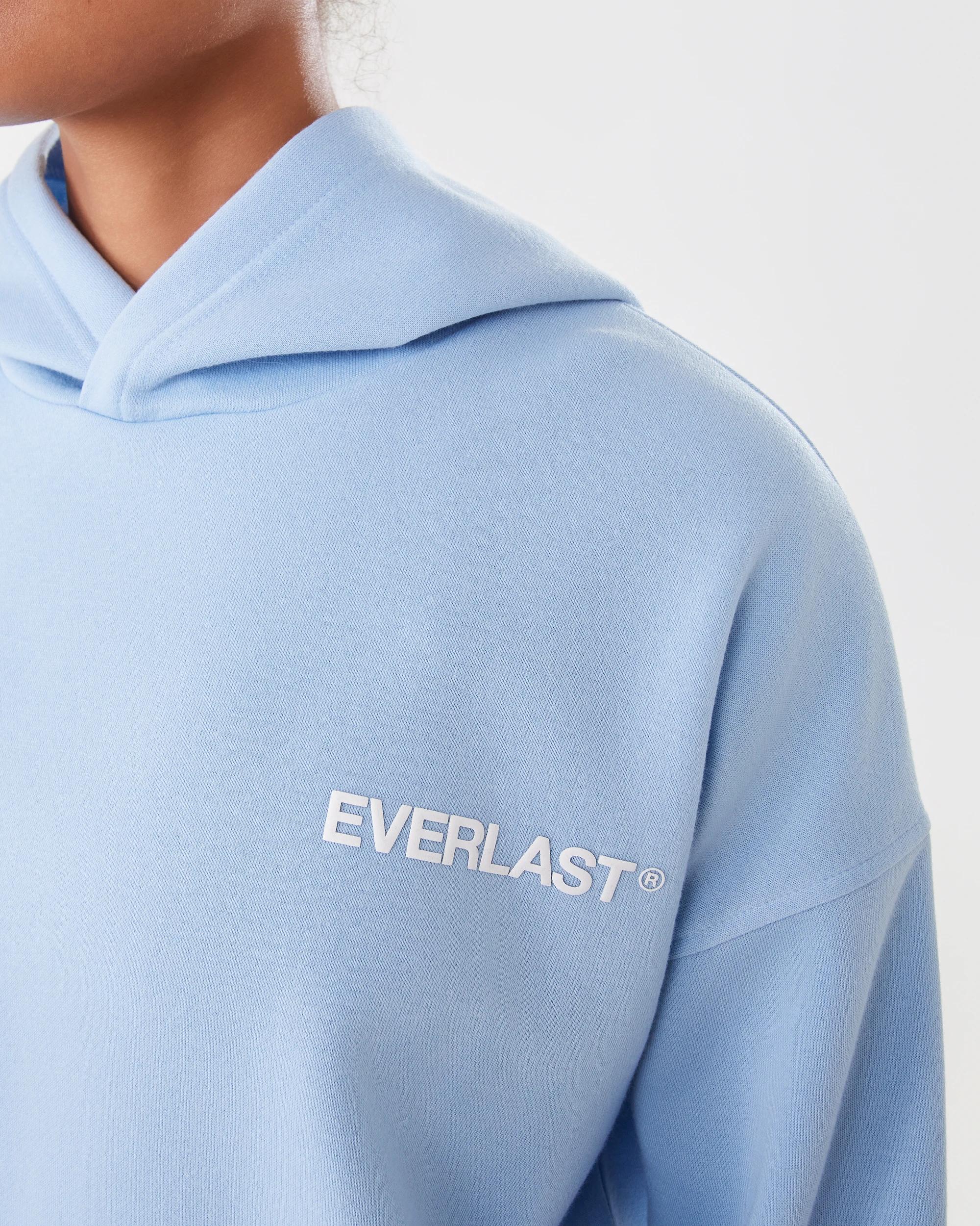 6 Everlast Womens Street Hoodie Blue Chalk, 6 of 9