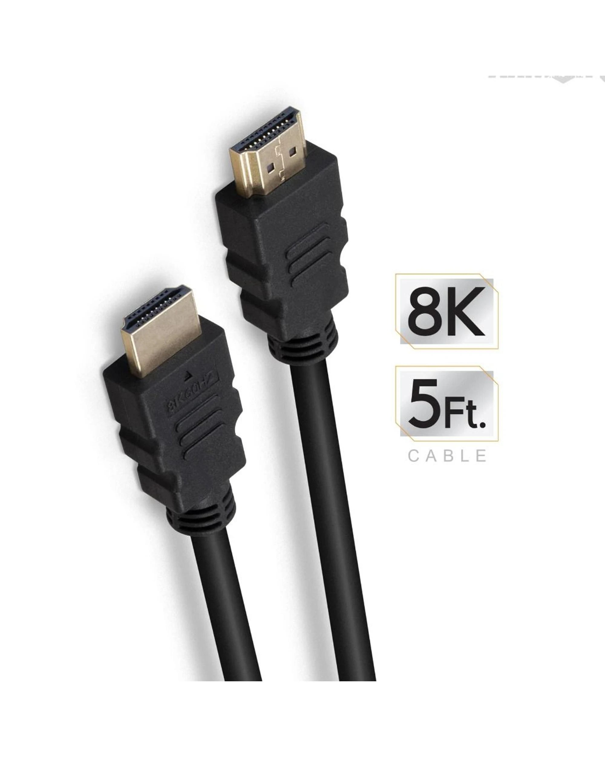 2 Armor3 5ft Universal HD 2.1 Ultra High-Speed Cable - Black, 2 of 2