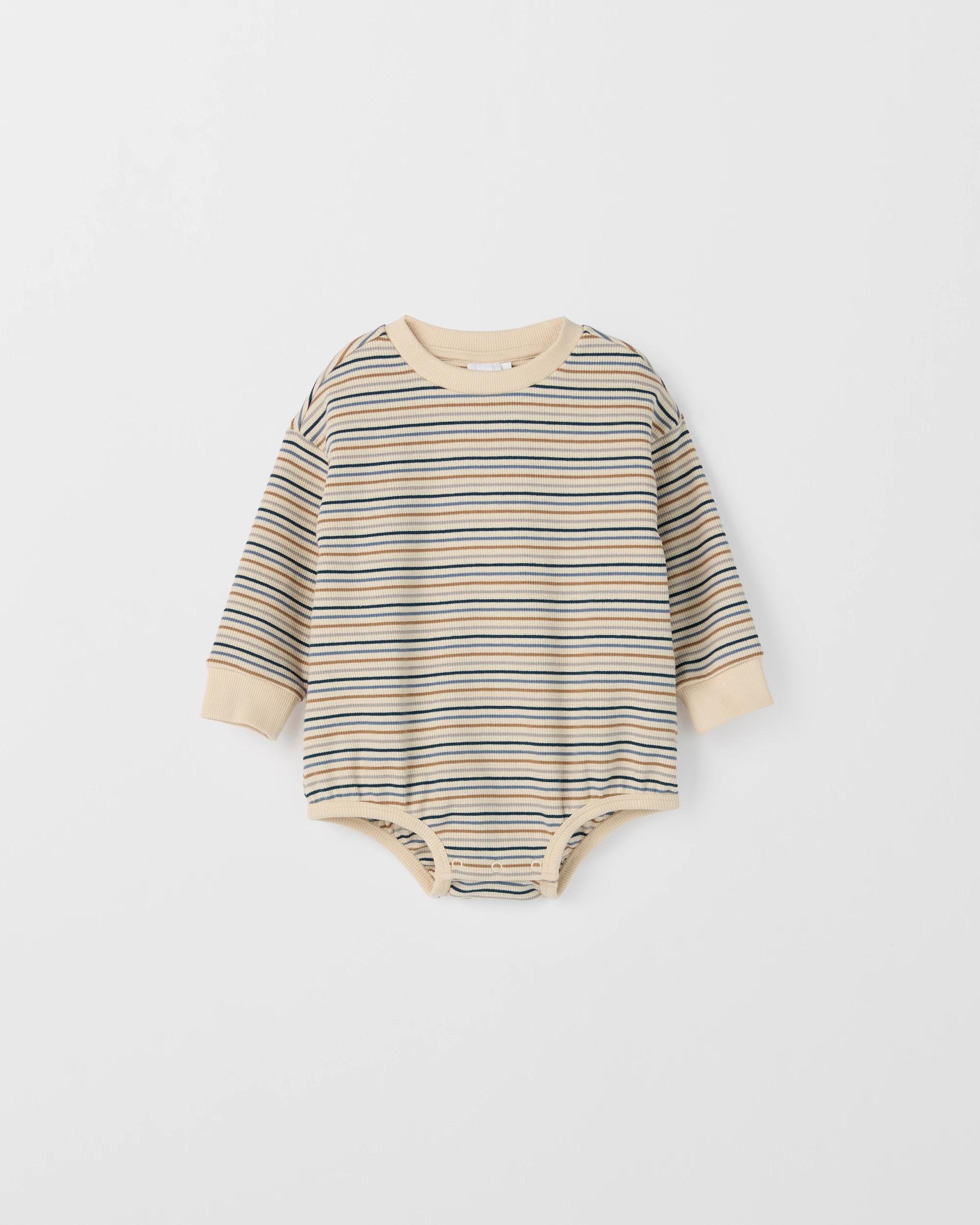 4 Target Baby Baby Organic Cotton Long Sleeve Waffle Bodysuit WHITECAP, 4 of 5